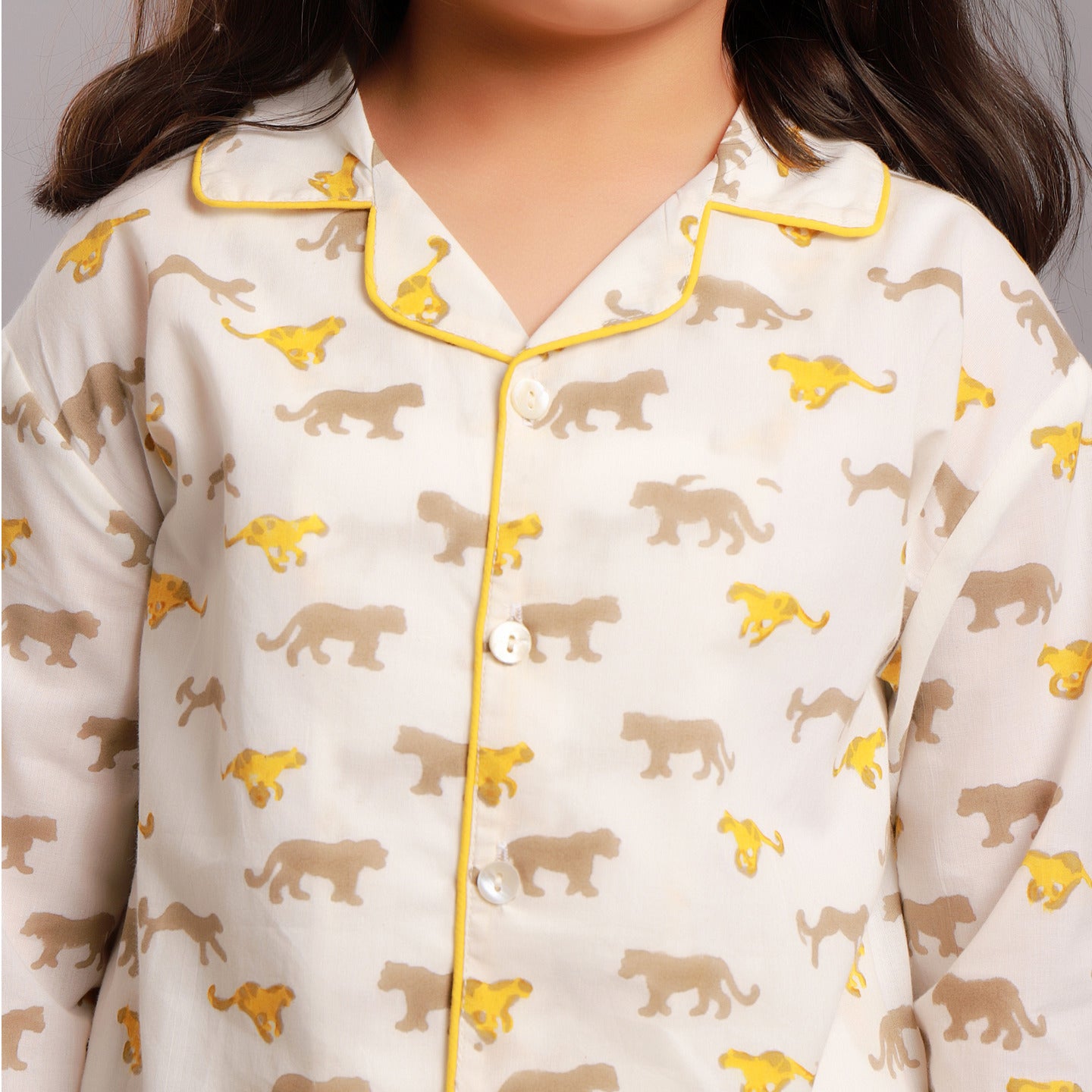 Leopard Unisex Night Suit