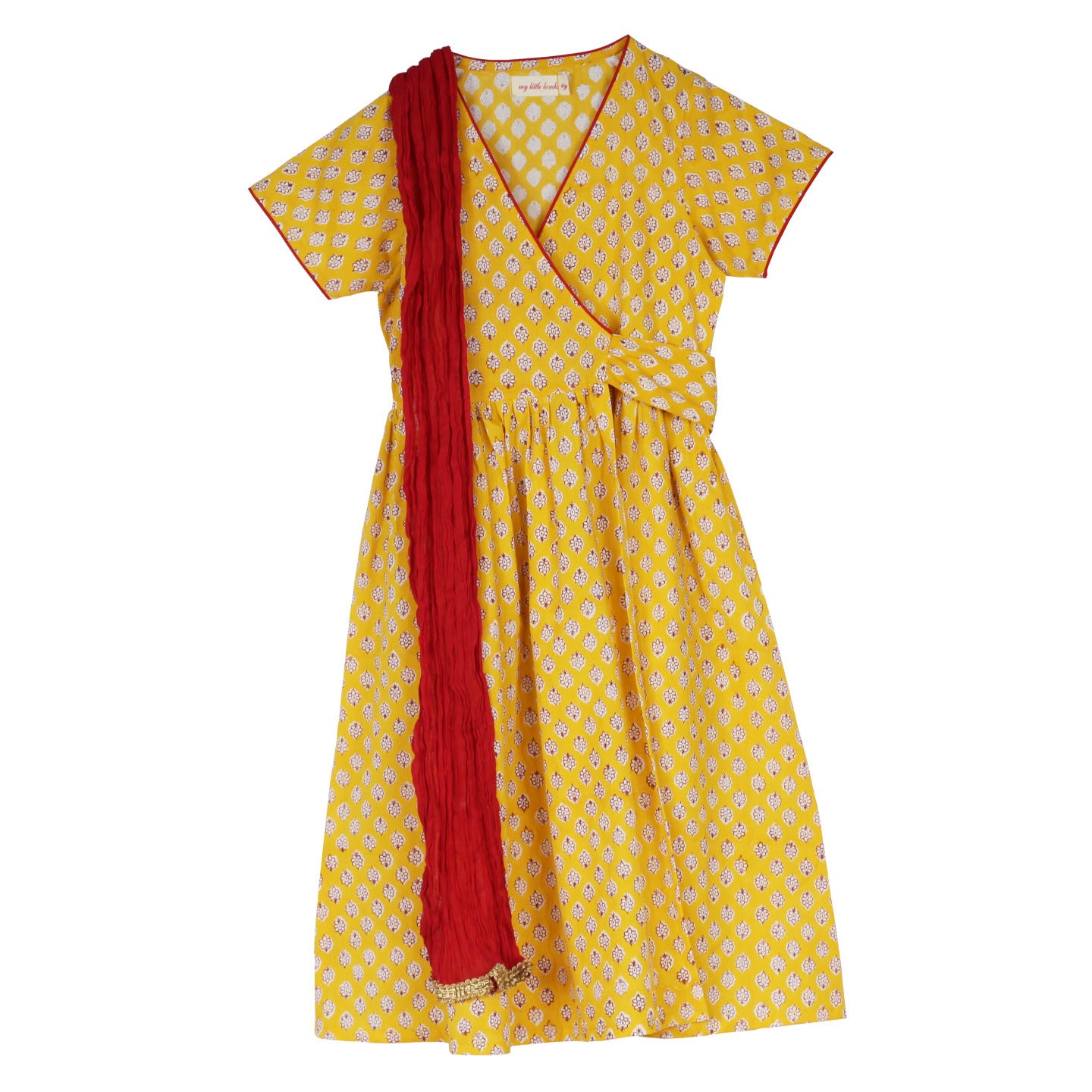 Kurta with Dupatta Garima Yellow