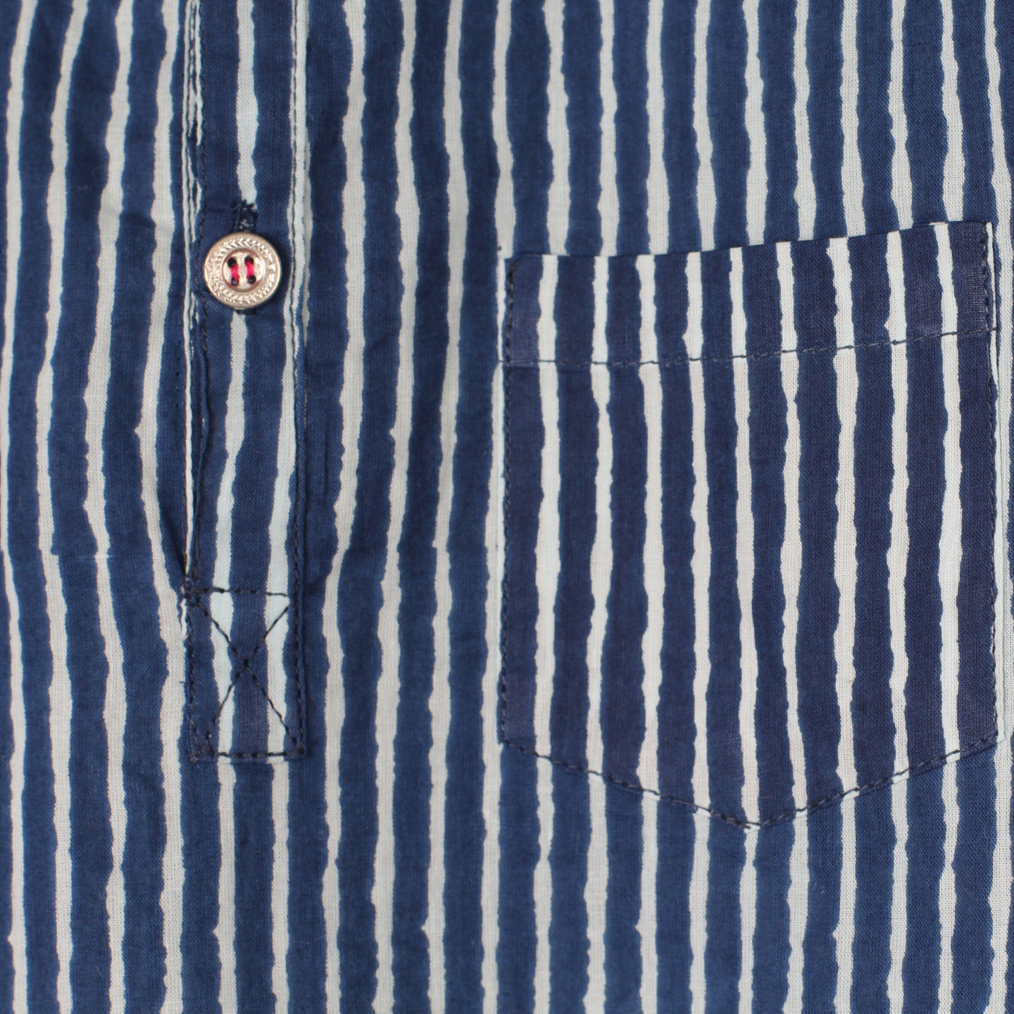 Indigo Striped boy's Kurta