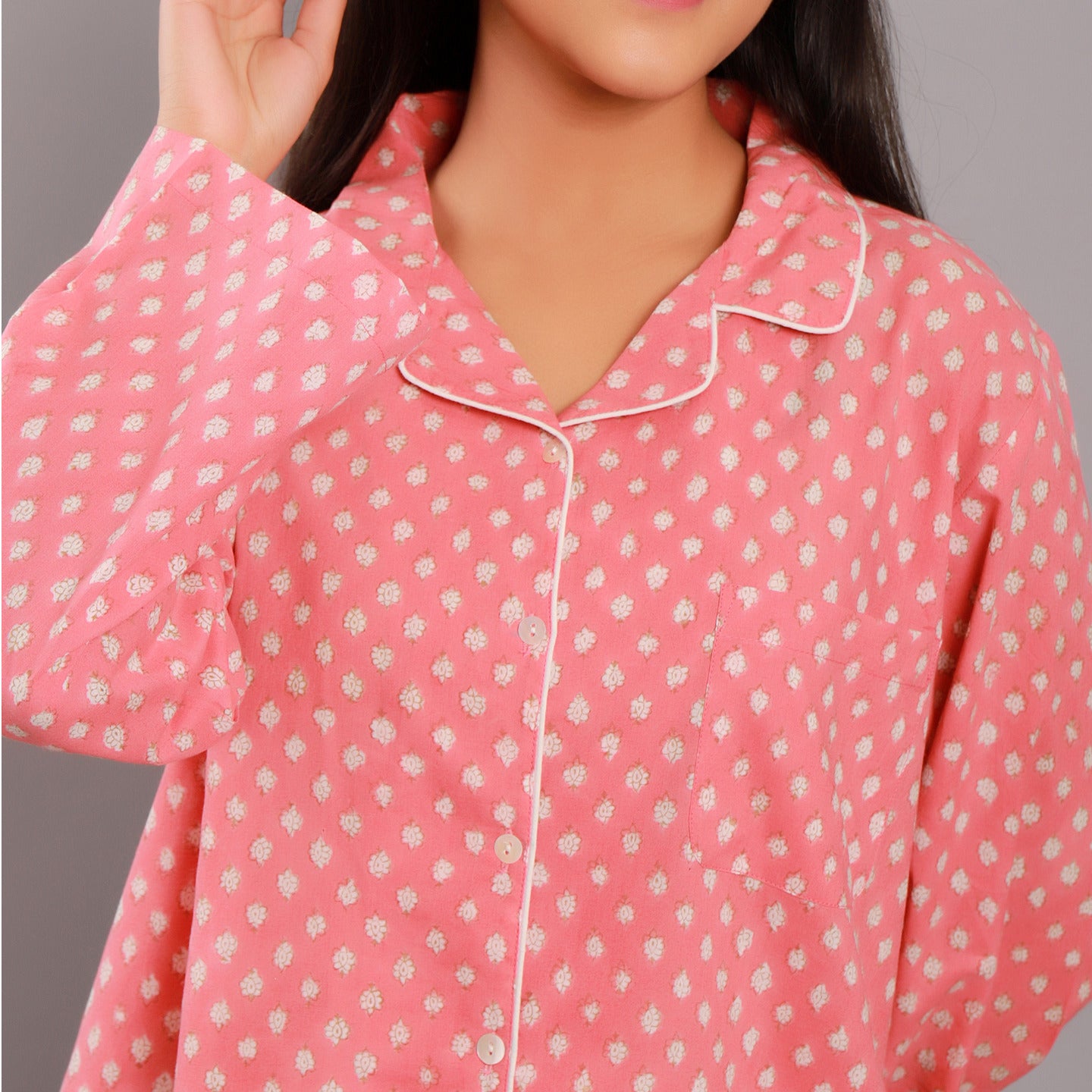 Nora Night Shirt Coral