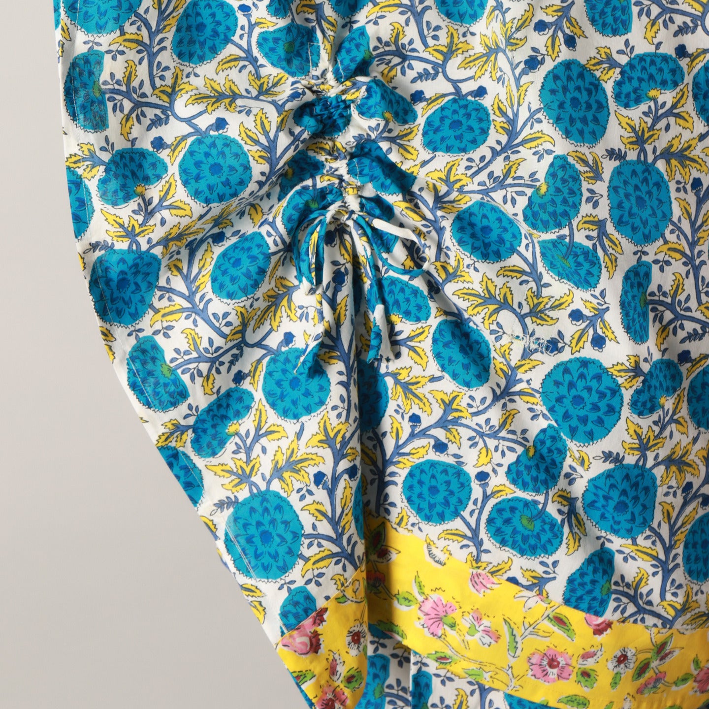 Marigold Kaftan PJ Set Blue