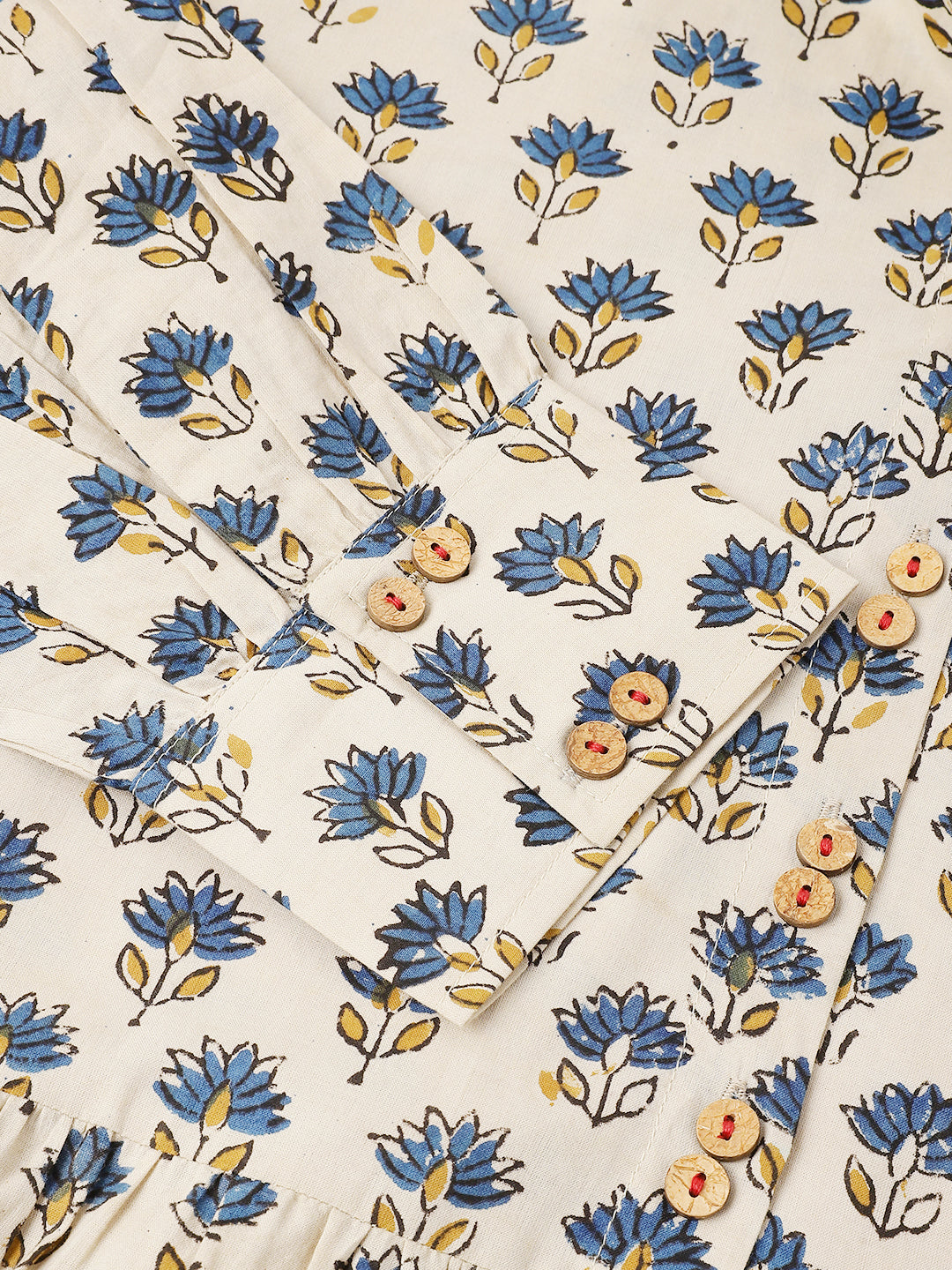 Women Cotton dress Fiona Beige