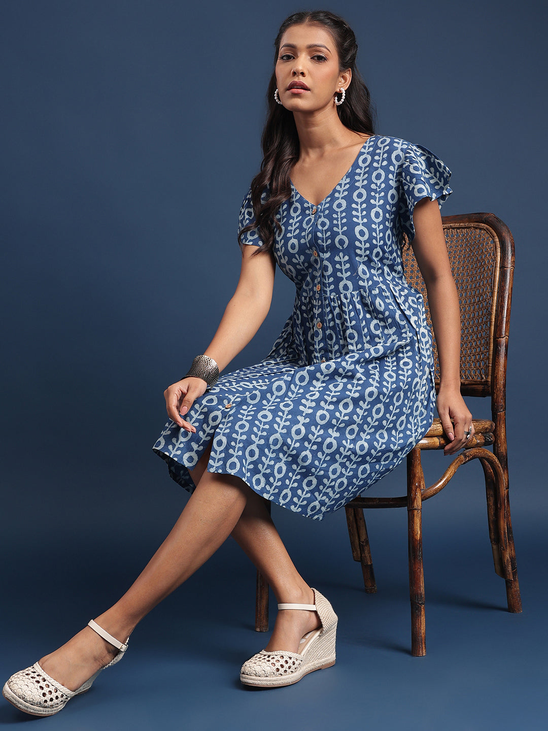 Women Cotton Dress Vinie