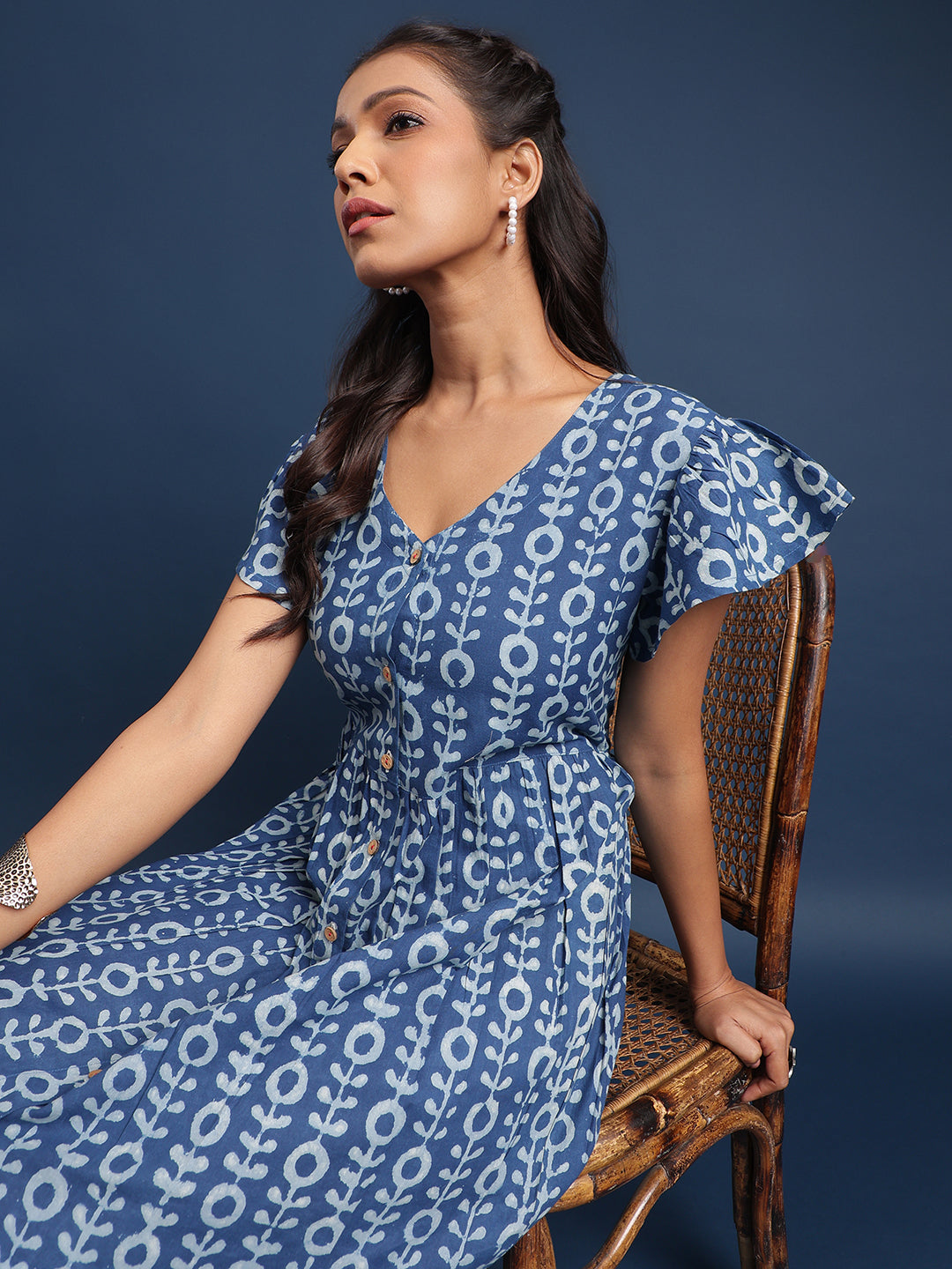 Women Cotton Dress Vinie