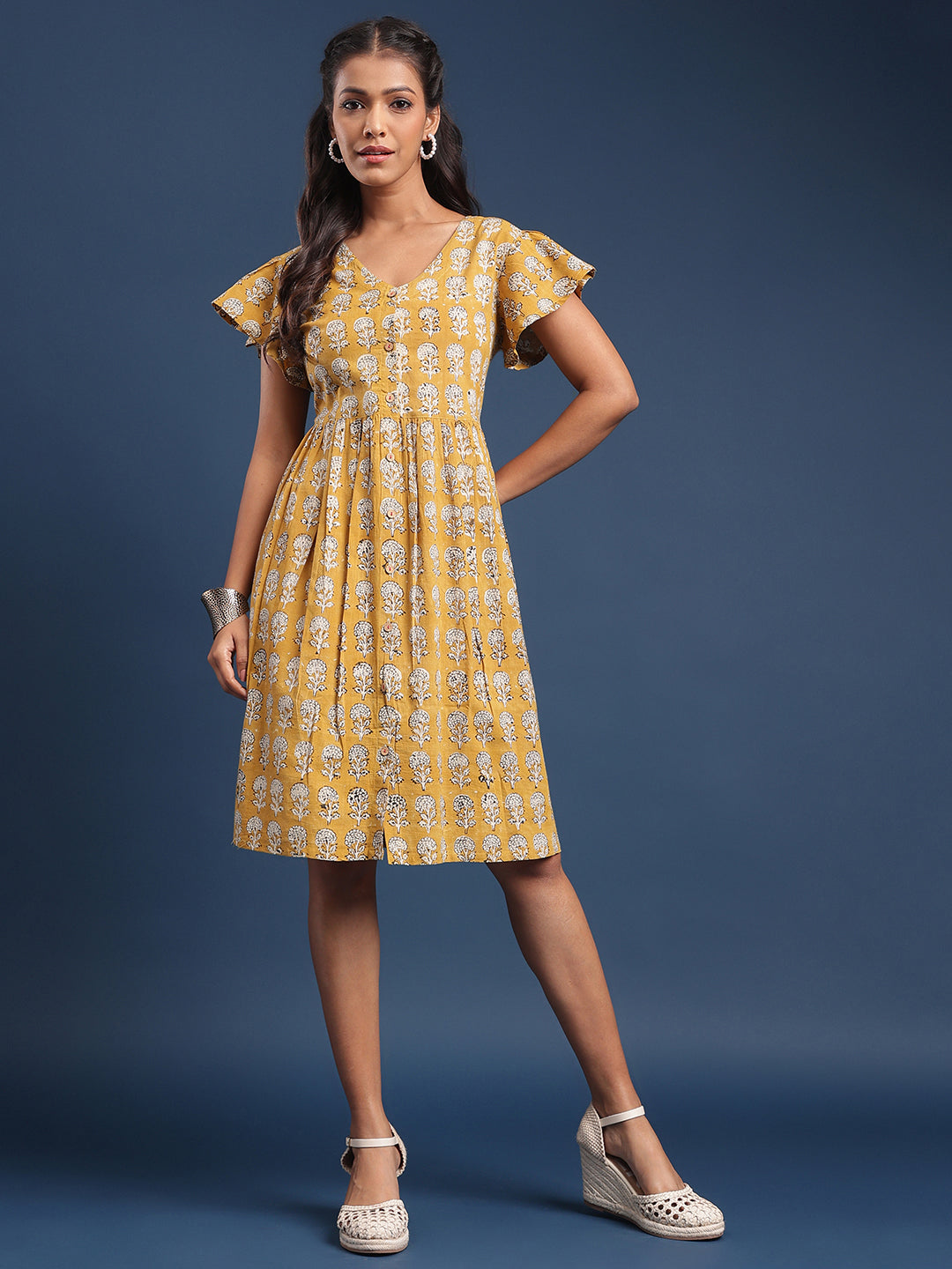 Women Cotton Dress Vinie