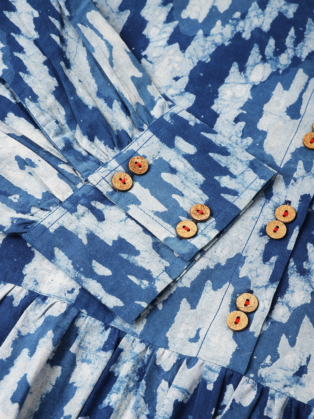 Women Cotton dress Fiona Indigo