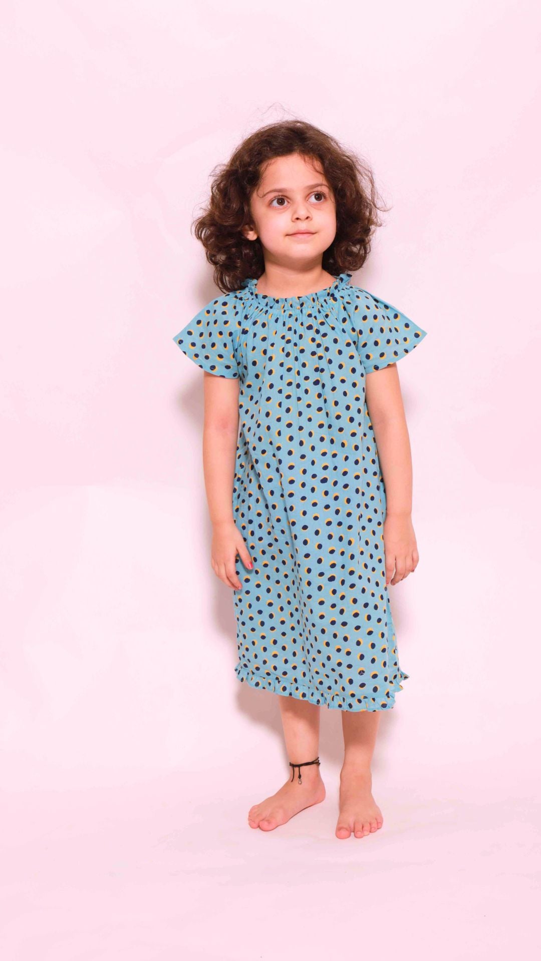 Girl's Night Dress Luna Blue