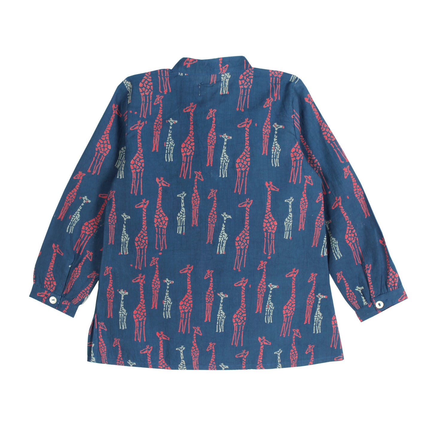 Yogi Kurta Giraffe Blue