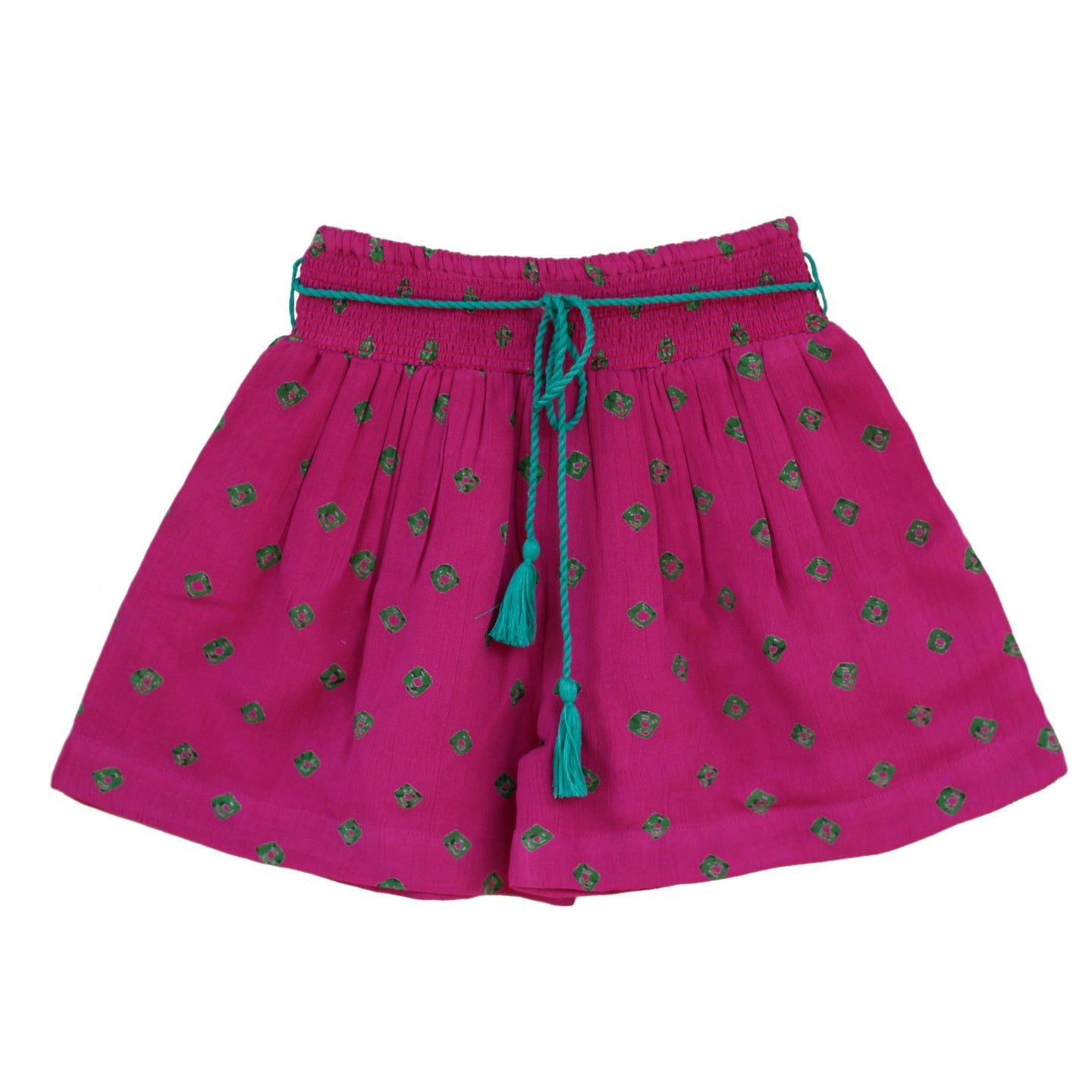 Printed Tie Dye Skorts Pink