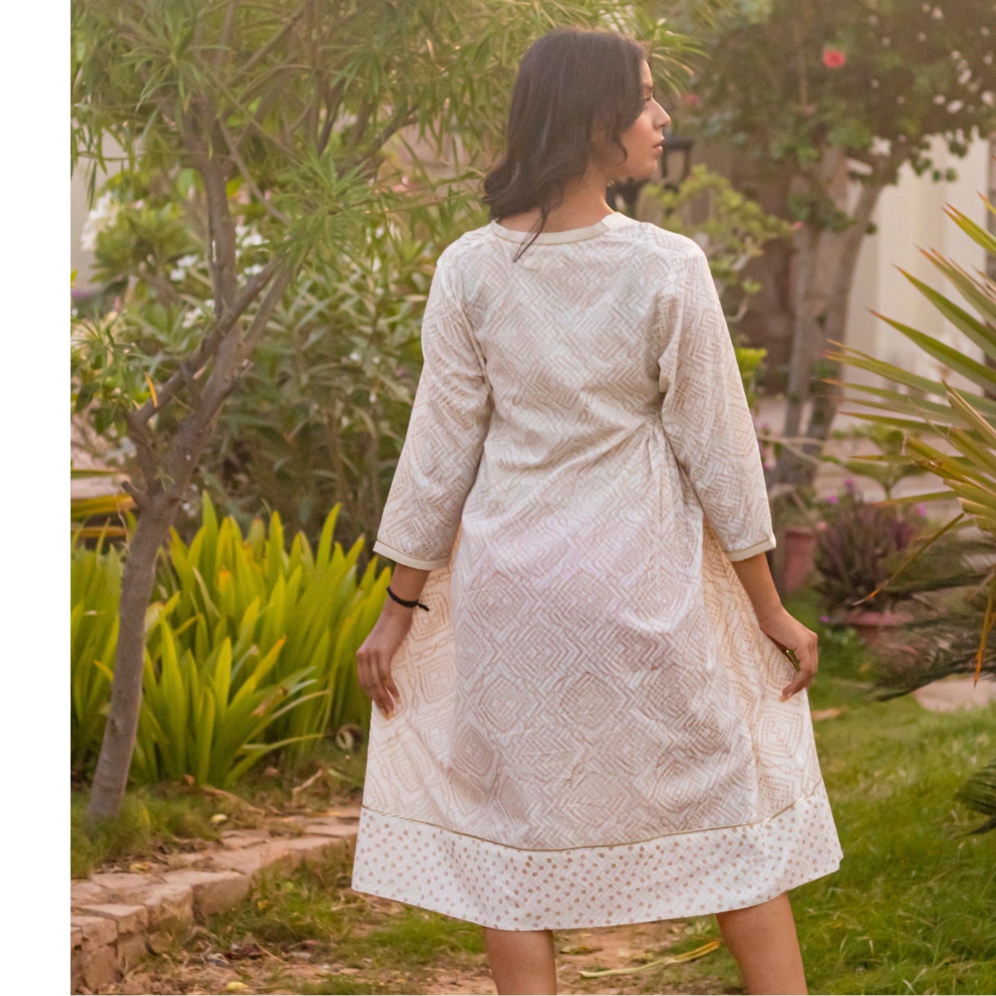 Women kurta dress White