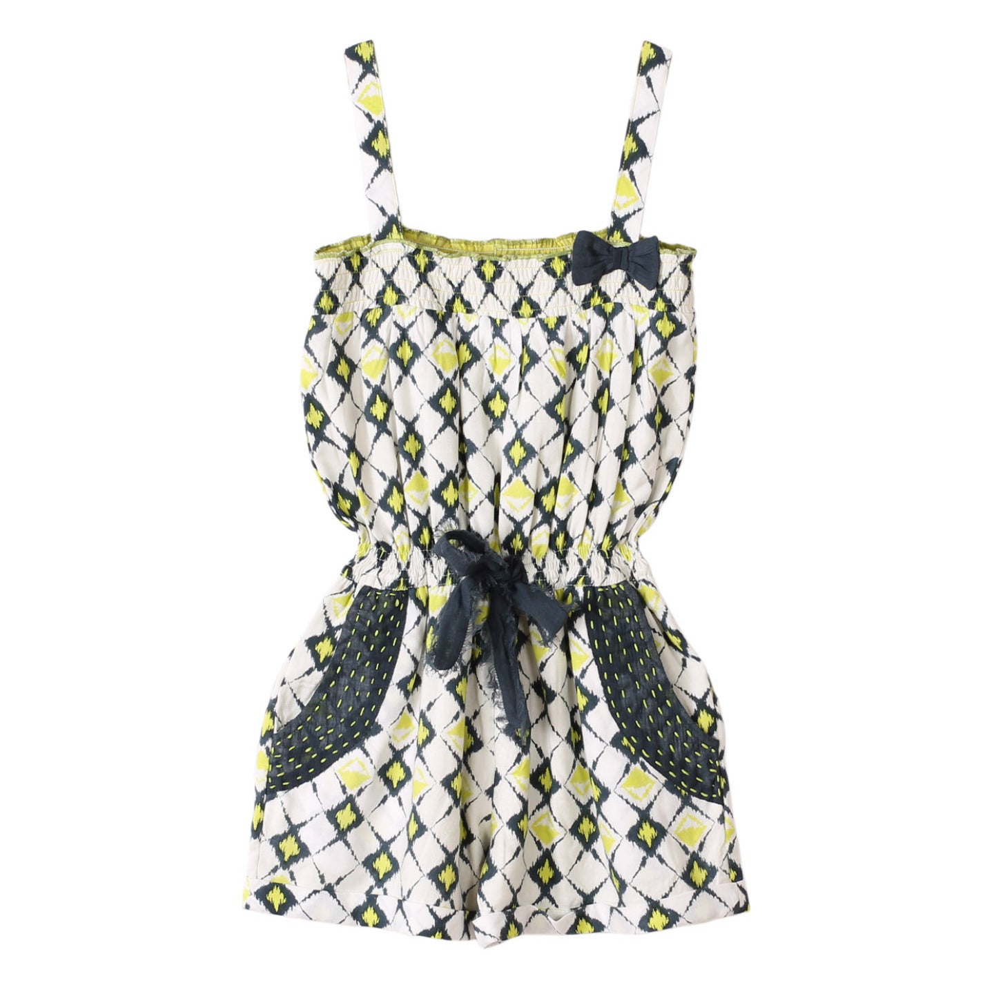 Sam Playsuit small ikkat