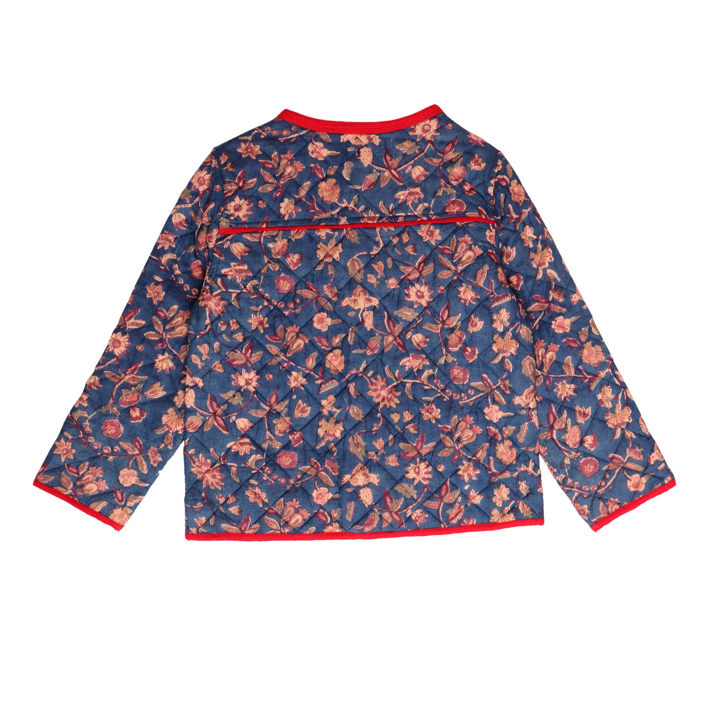 Quilted Reversible Jacket Teal Jaal