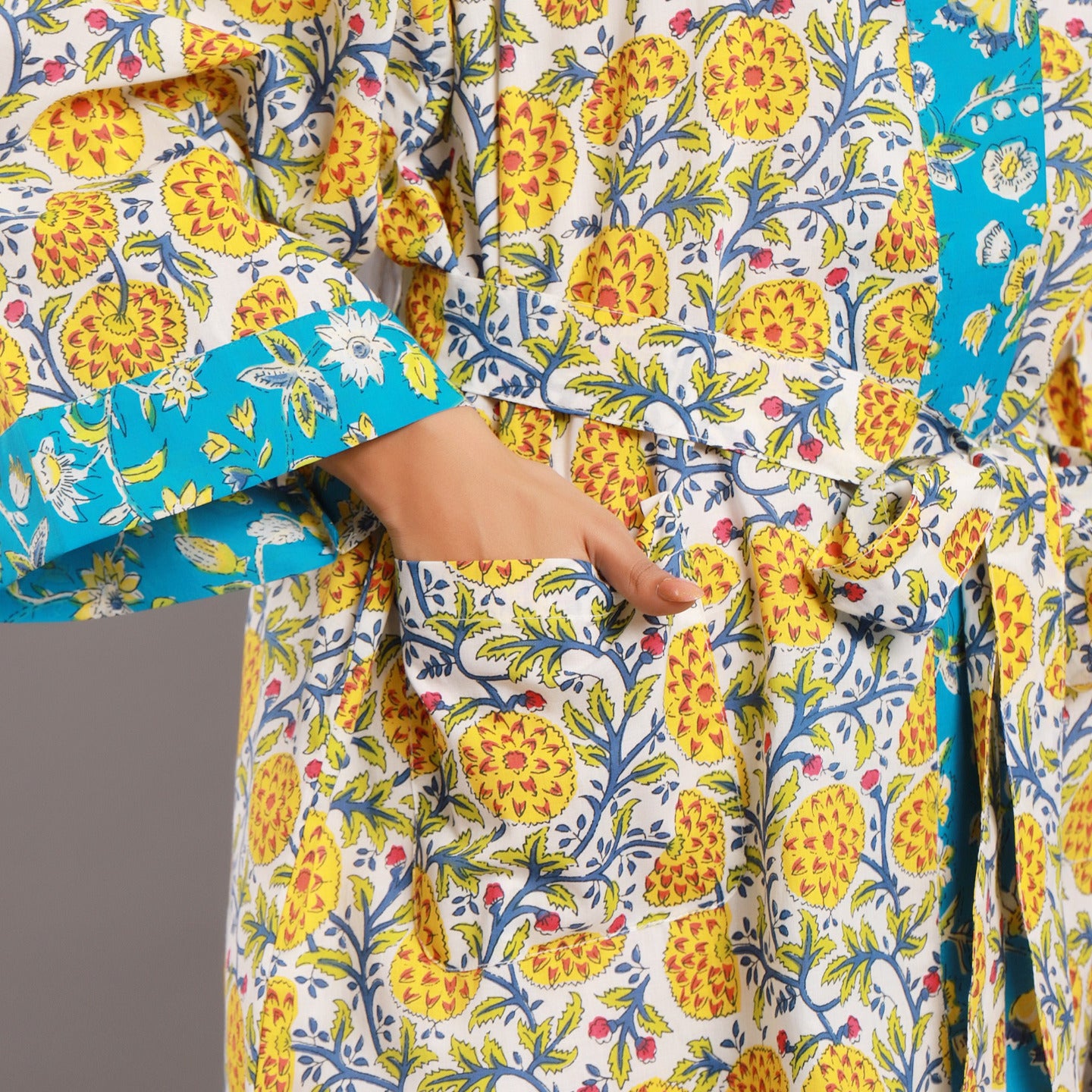 Marigold Robe Yellow