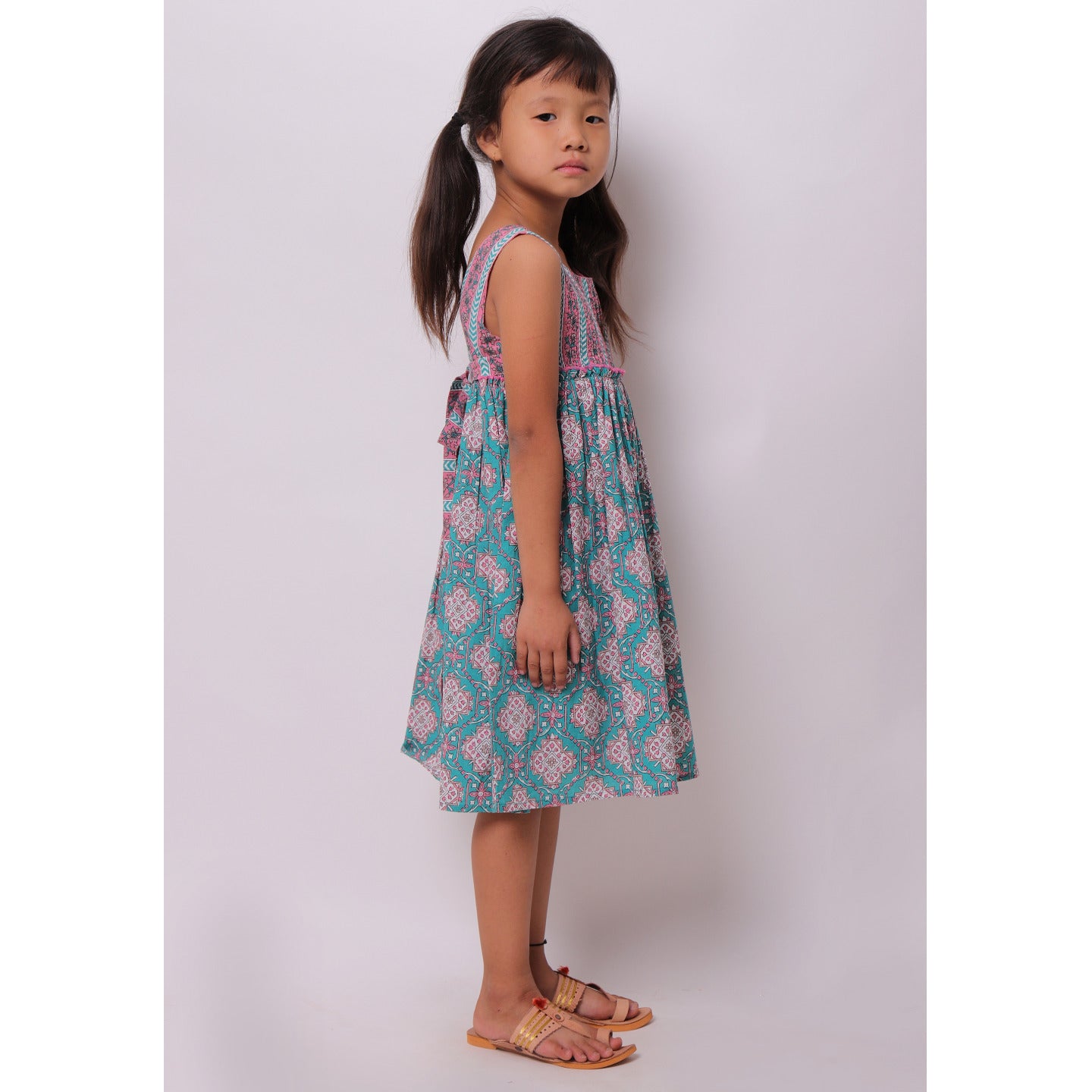 Mandala Turqouise Dress