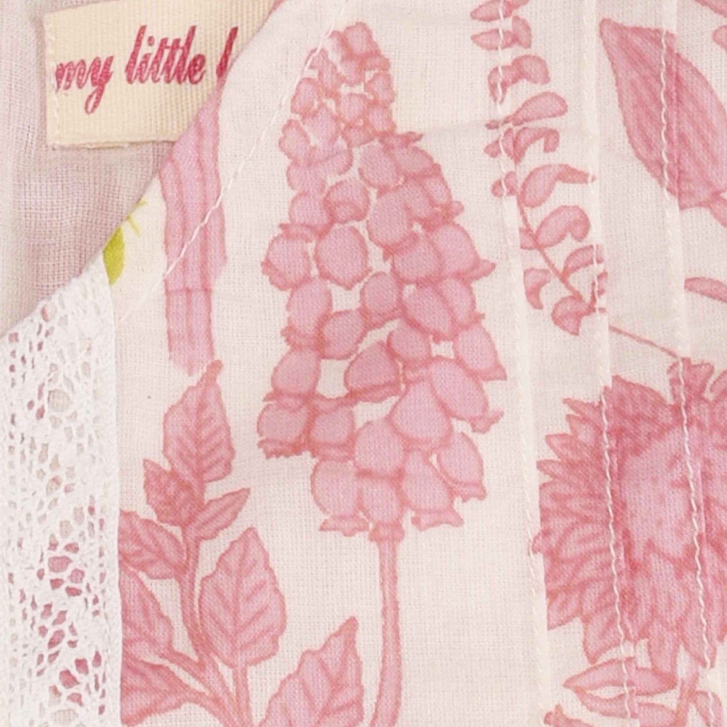 Girl's Printed Floral dress Pink