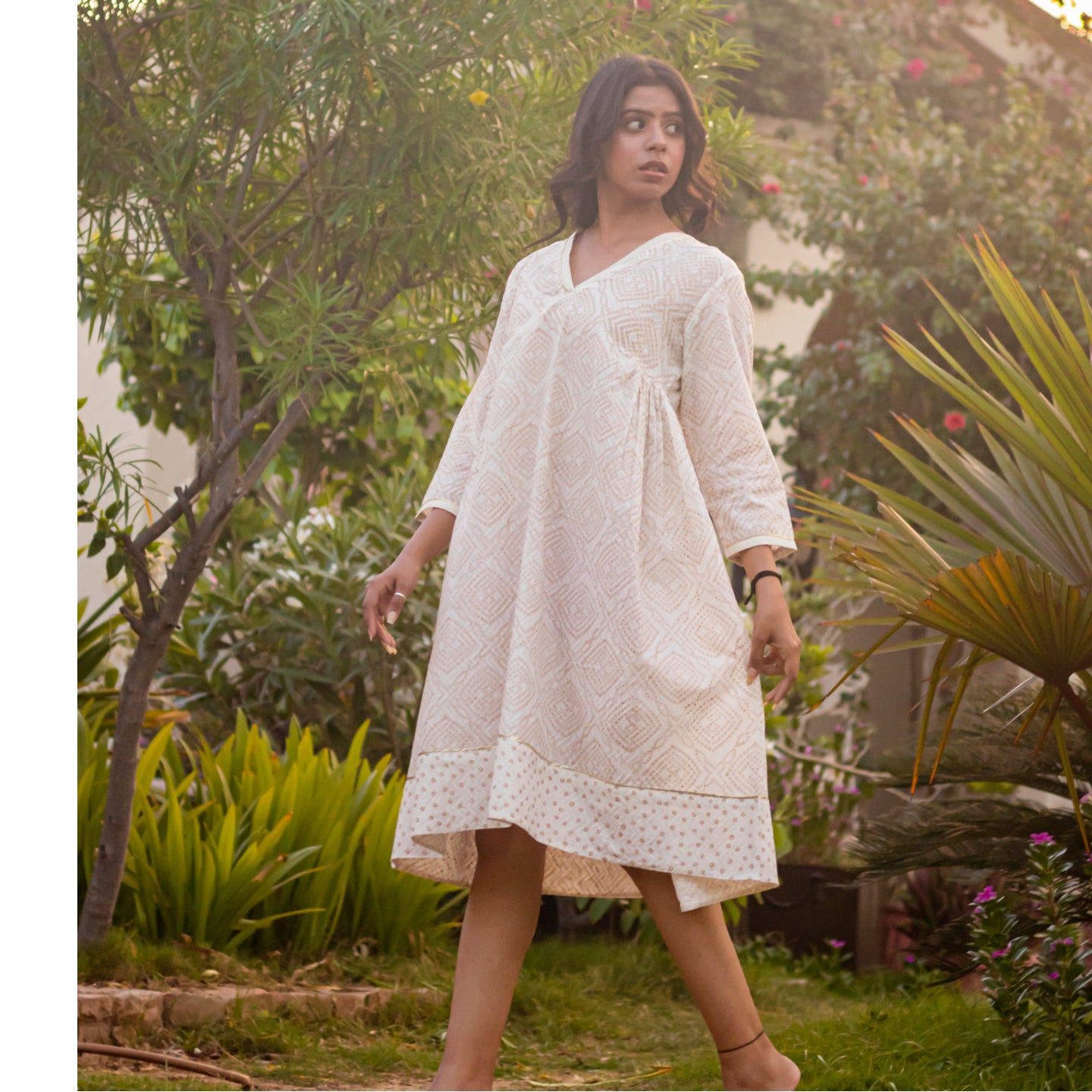 Women kurta dress White