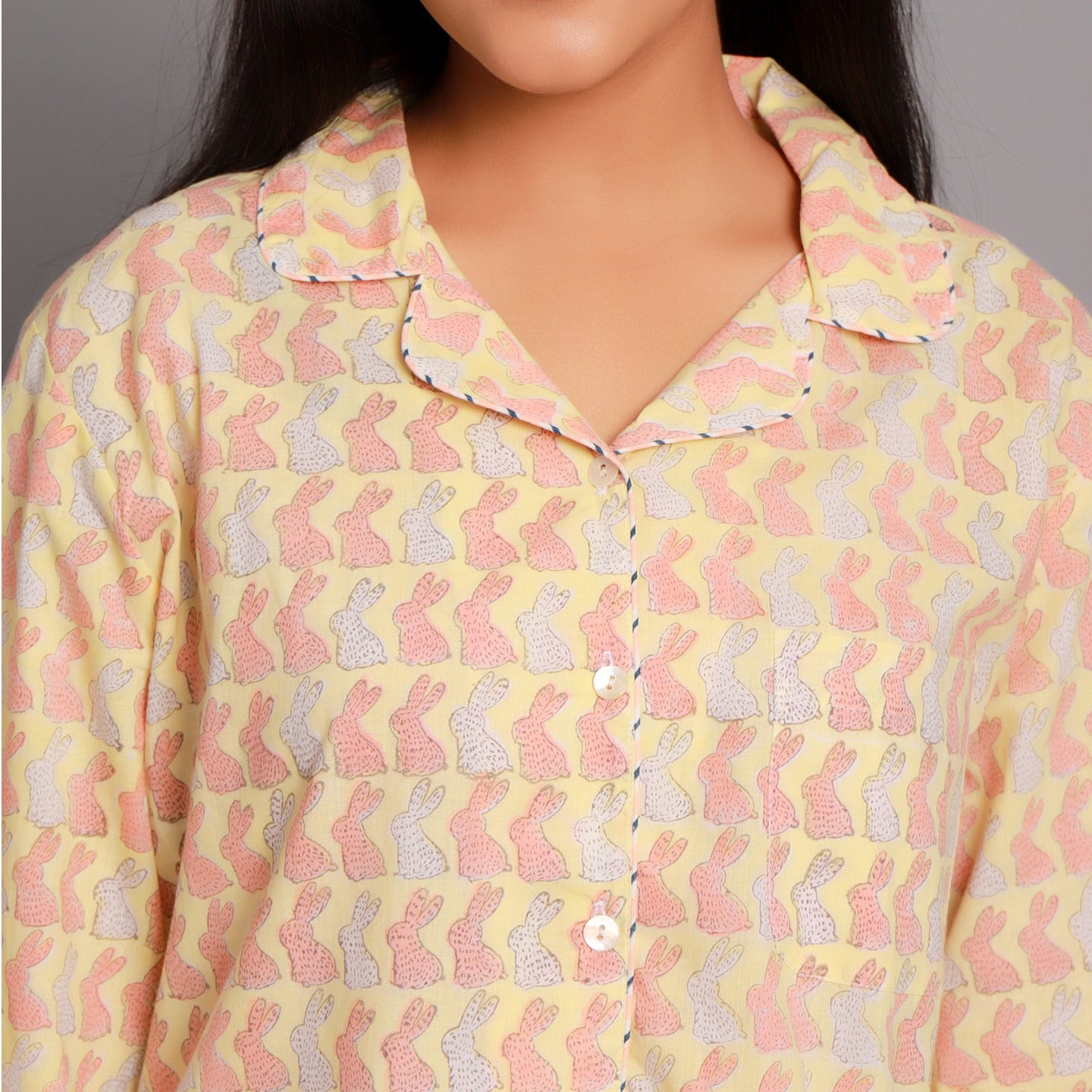 Women nightsuit shorts sunflower yellow