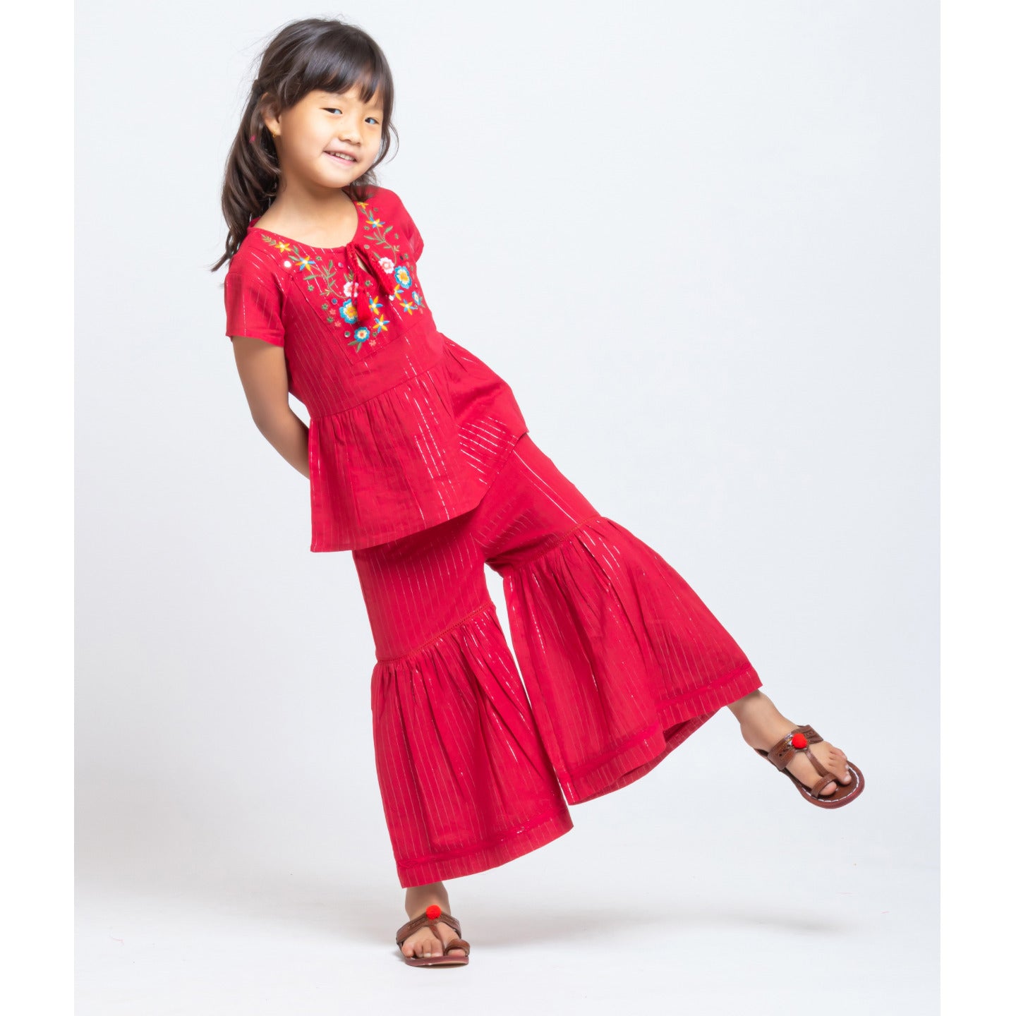 Mickey Embroidered coord set