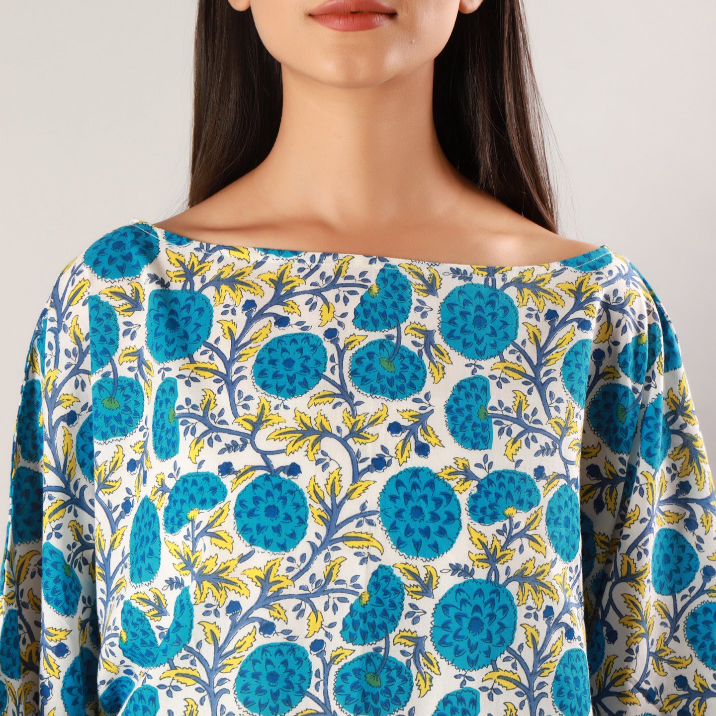 Marigold Kaftan Blue