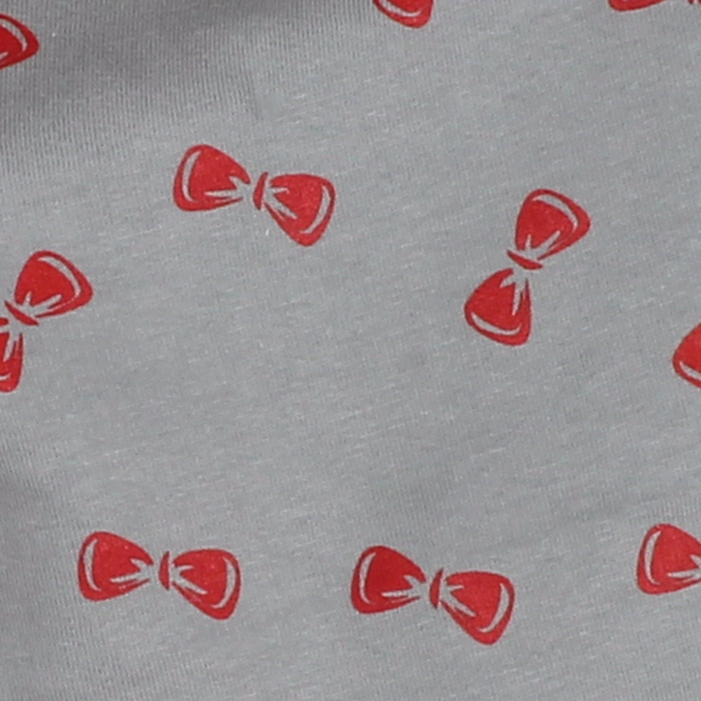 Printed Baby Knit Pants Grey