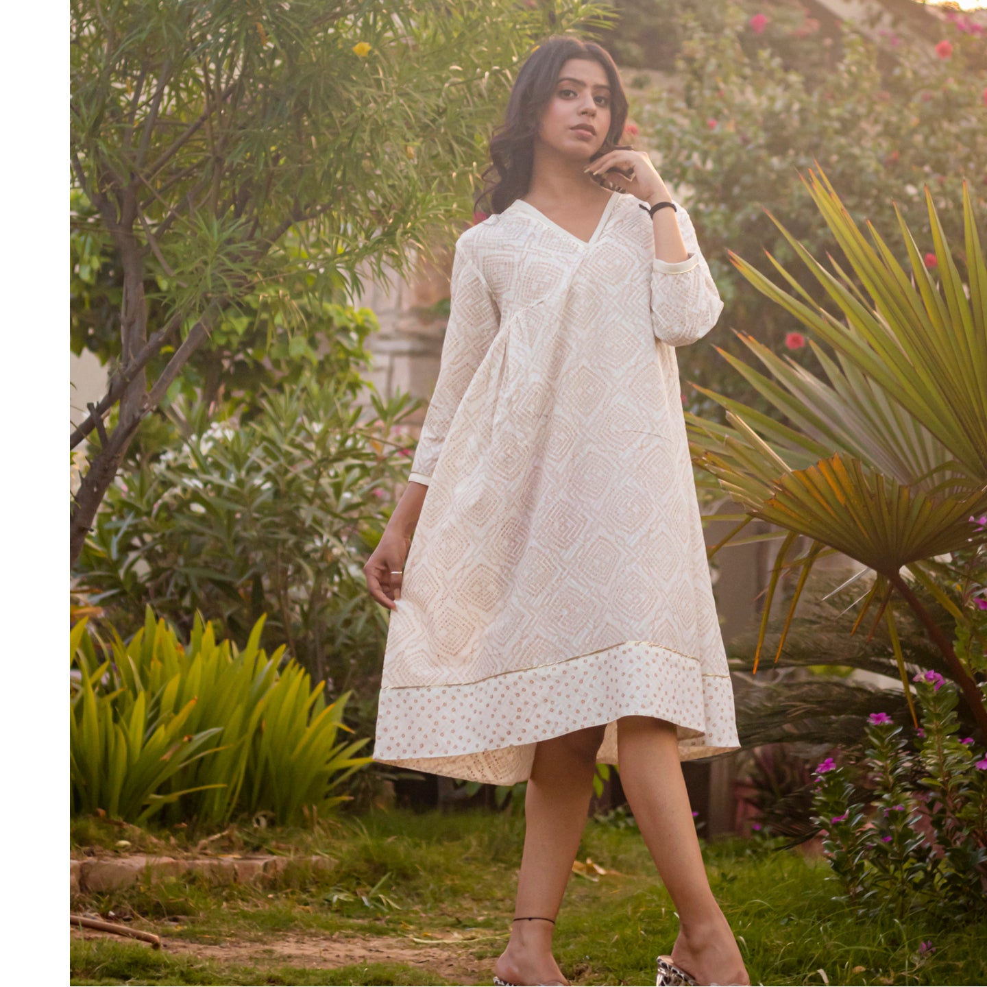 Women kurta dress White