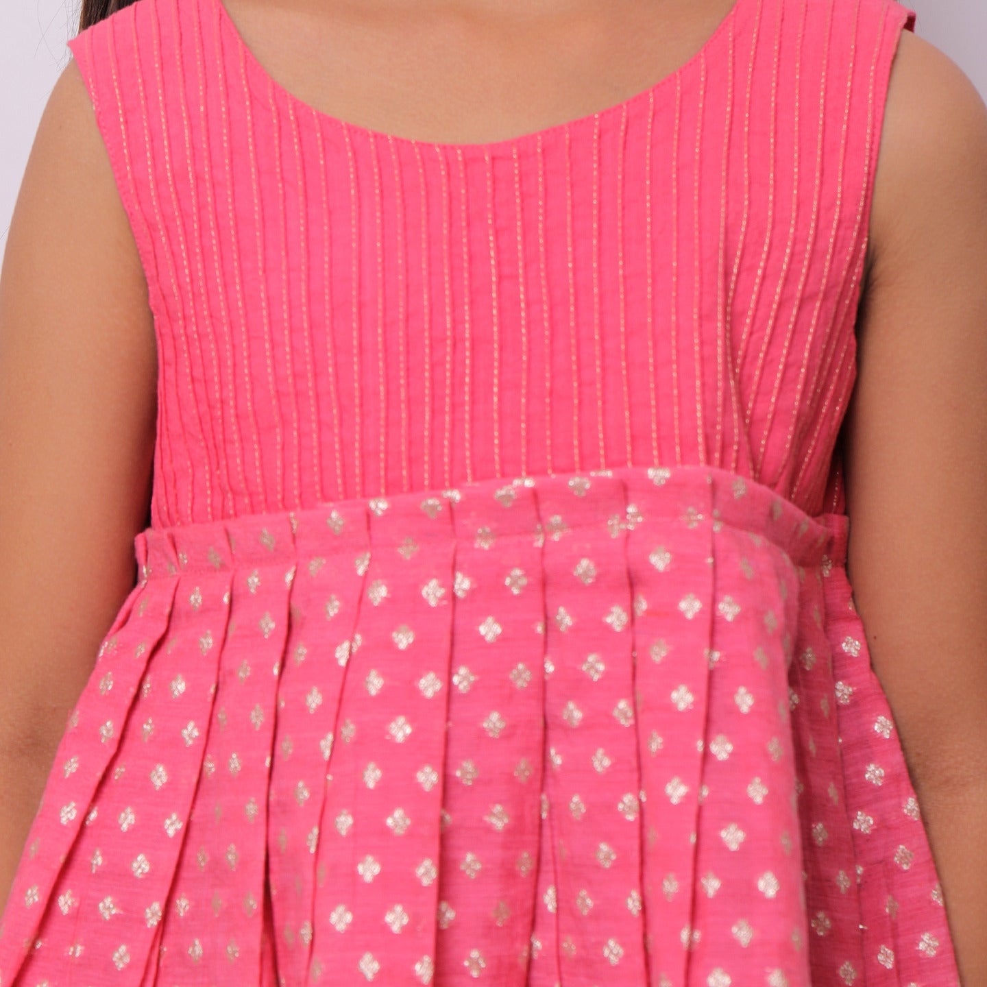 Banarasi Simone Lehenga choli Pink