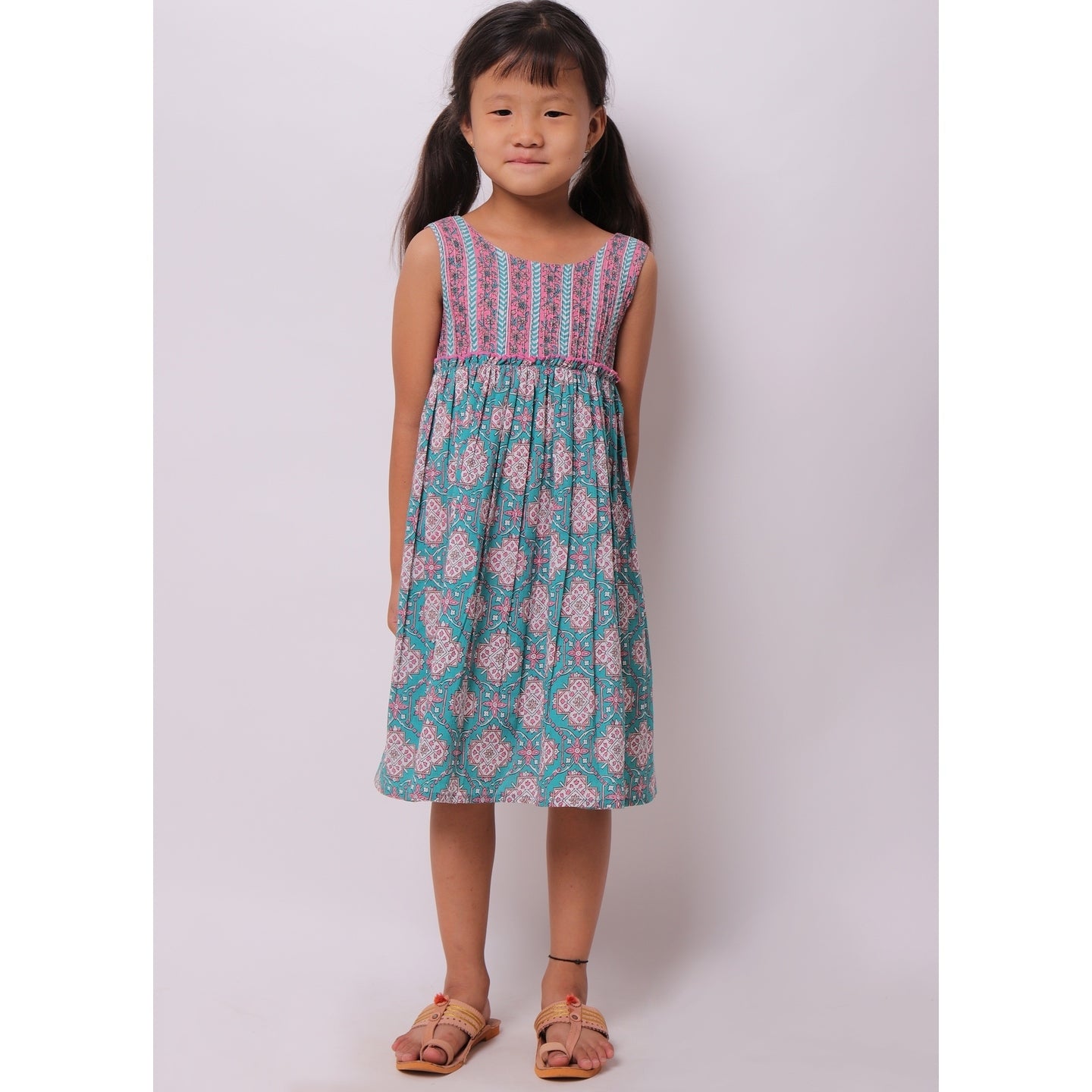 Mandala Turqouise Dress