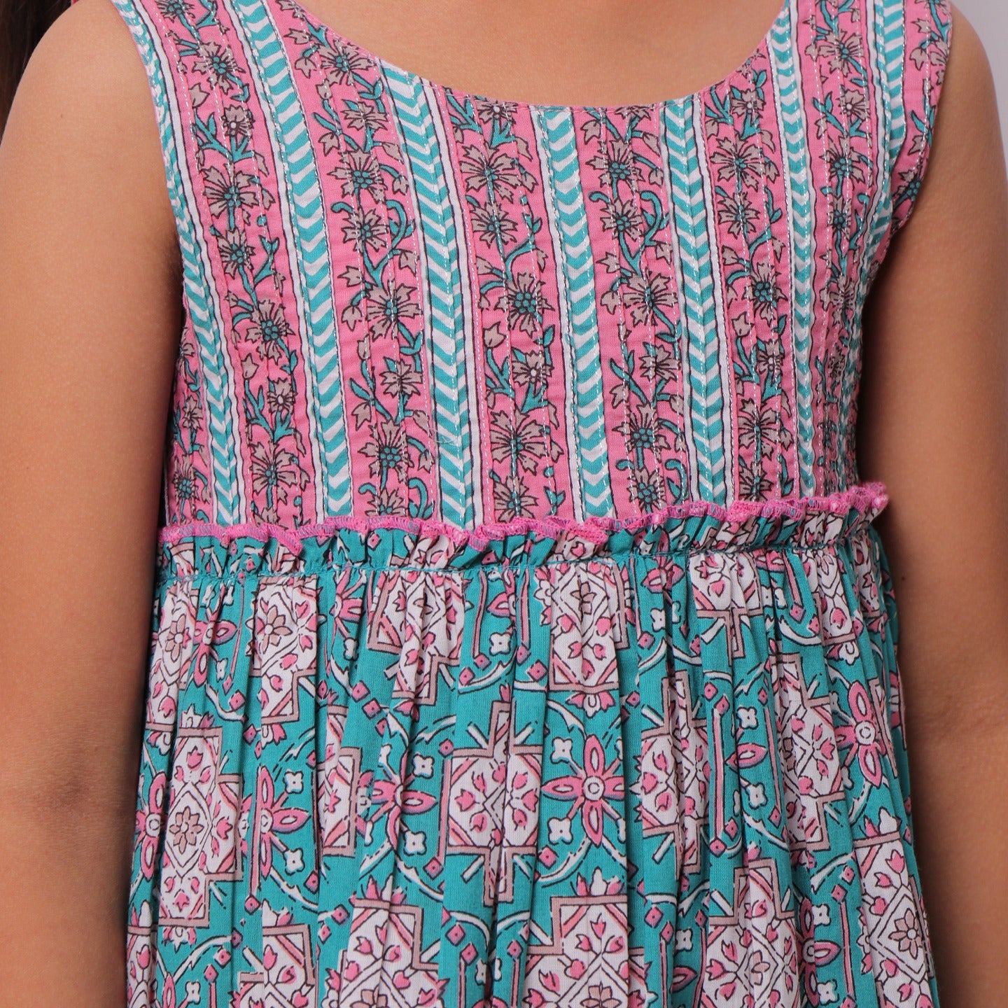 Mandala Turqouise Dress