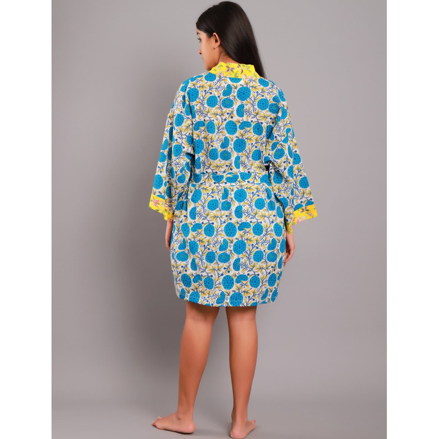 Marigold Robe Blue