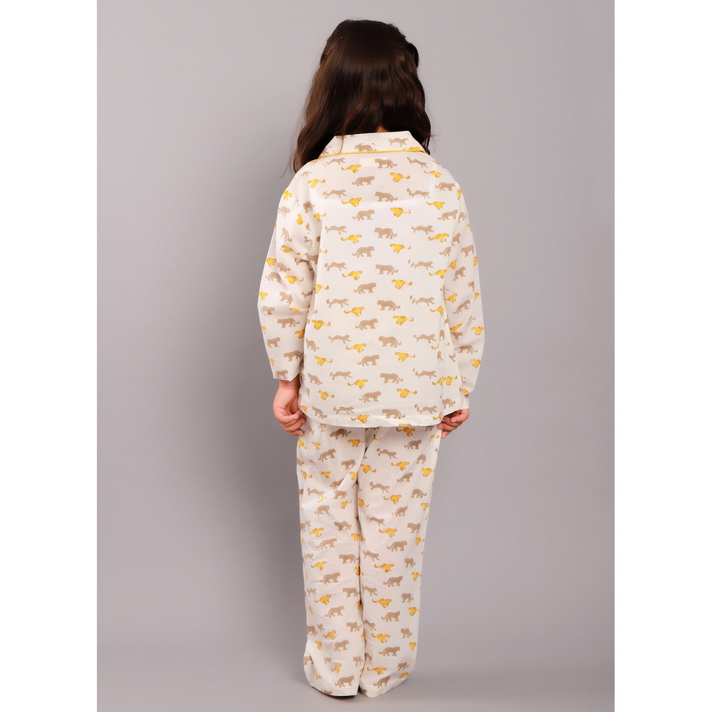 Leopard Unisex Night Suit