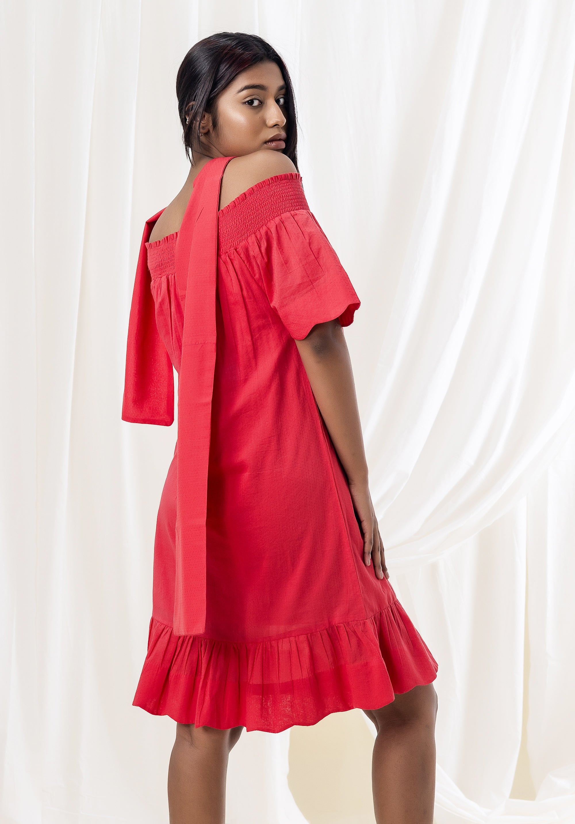 Rosia Dress Red