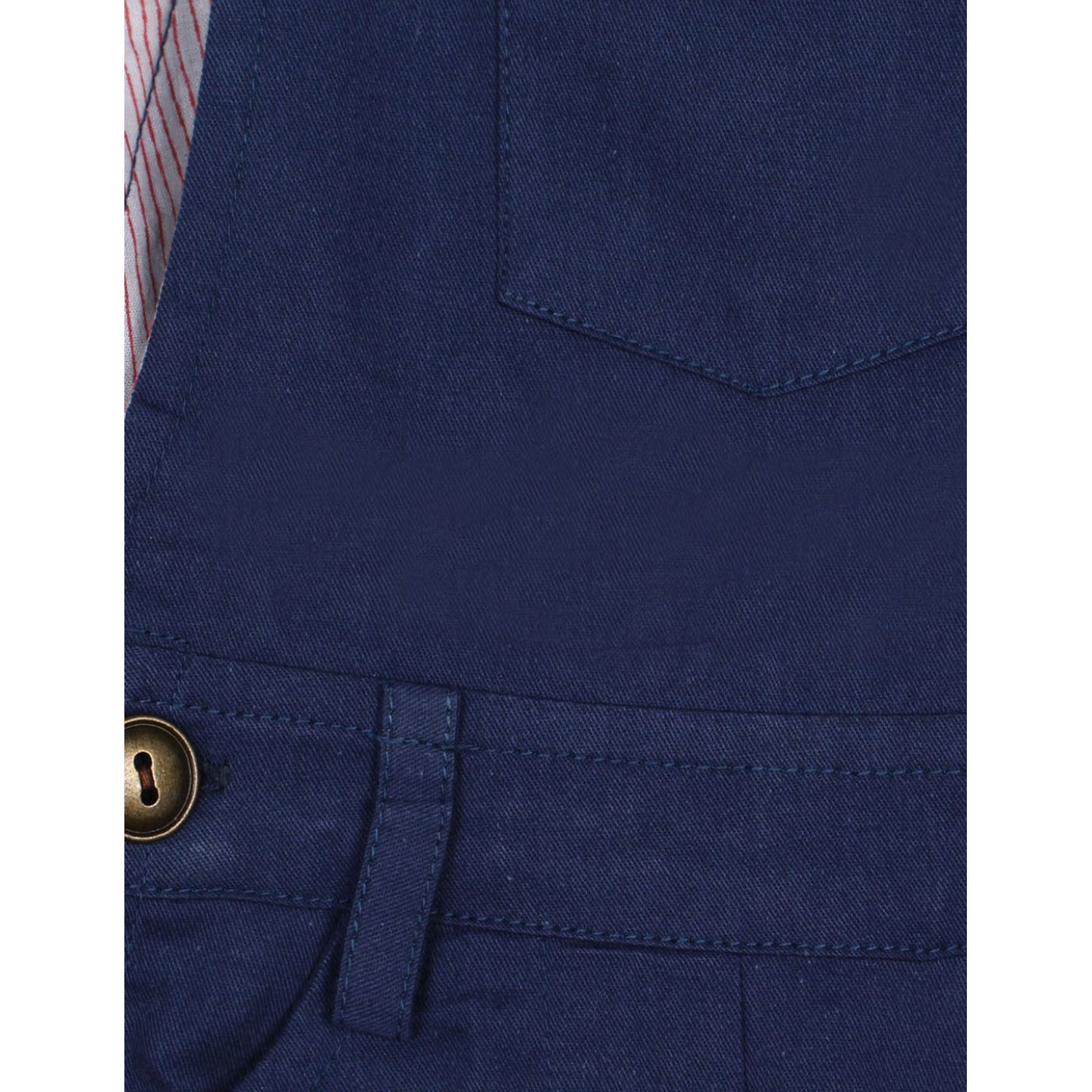 Solid Color Twill Dungree Navy