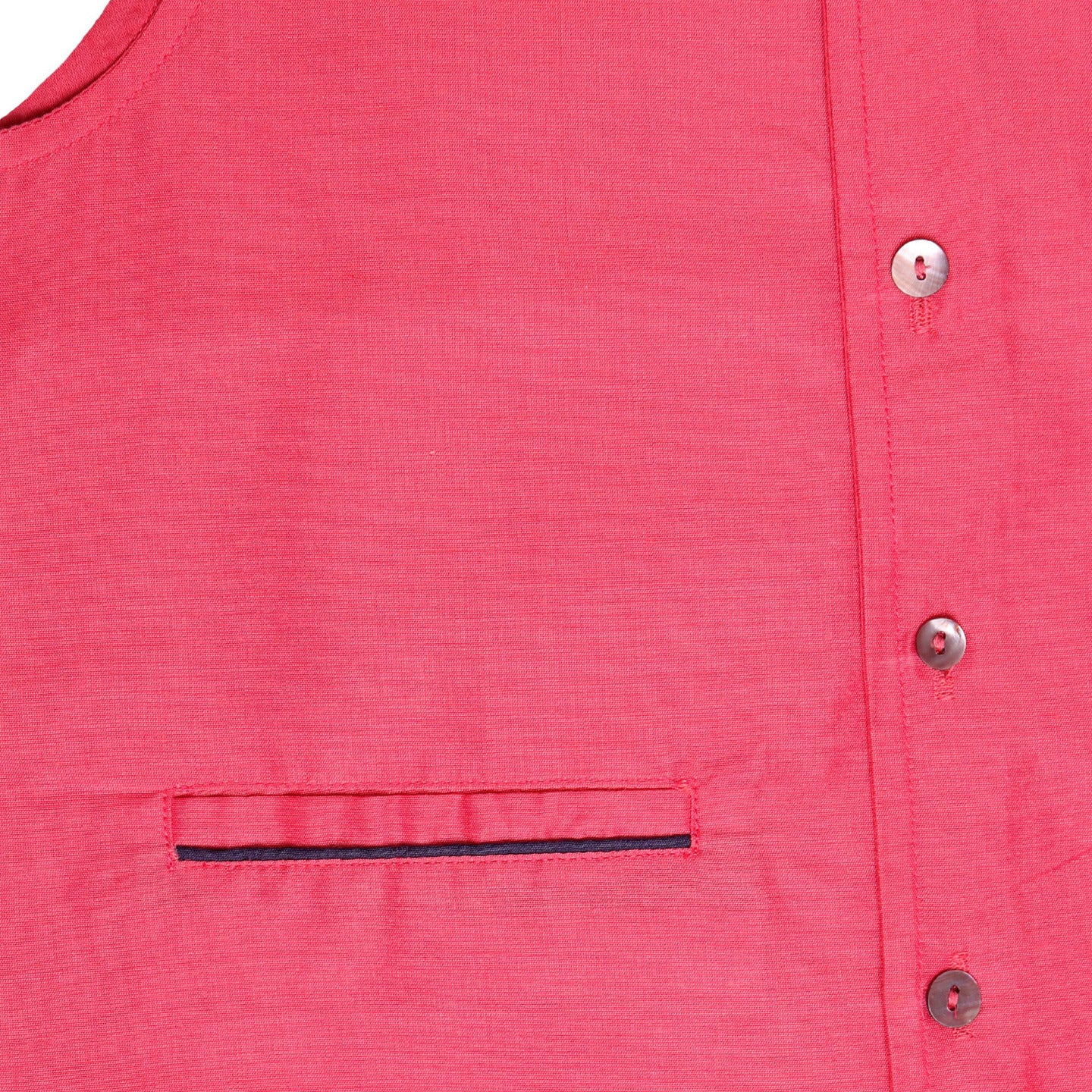 Boy's Nehru Jacket Coral