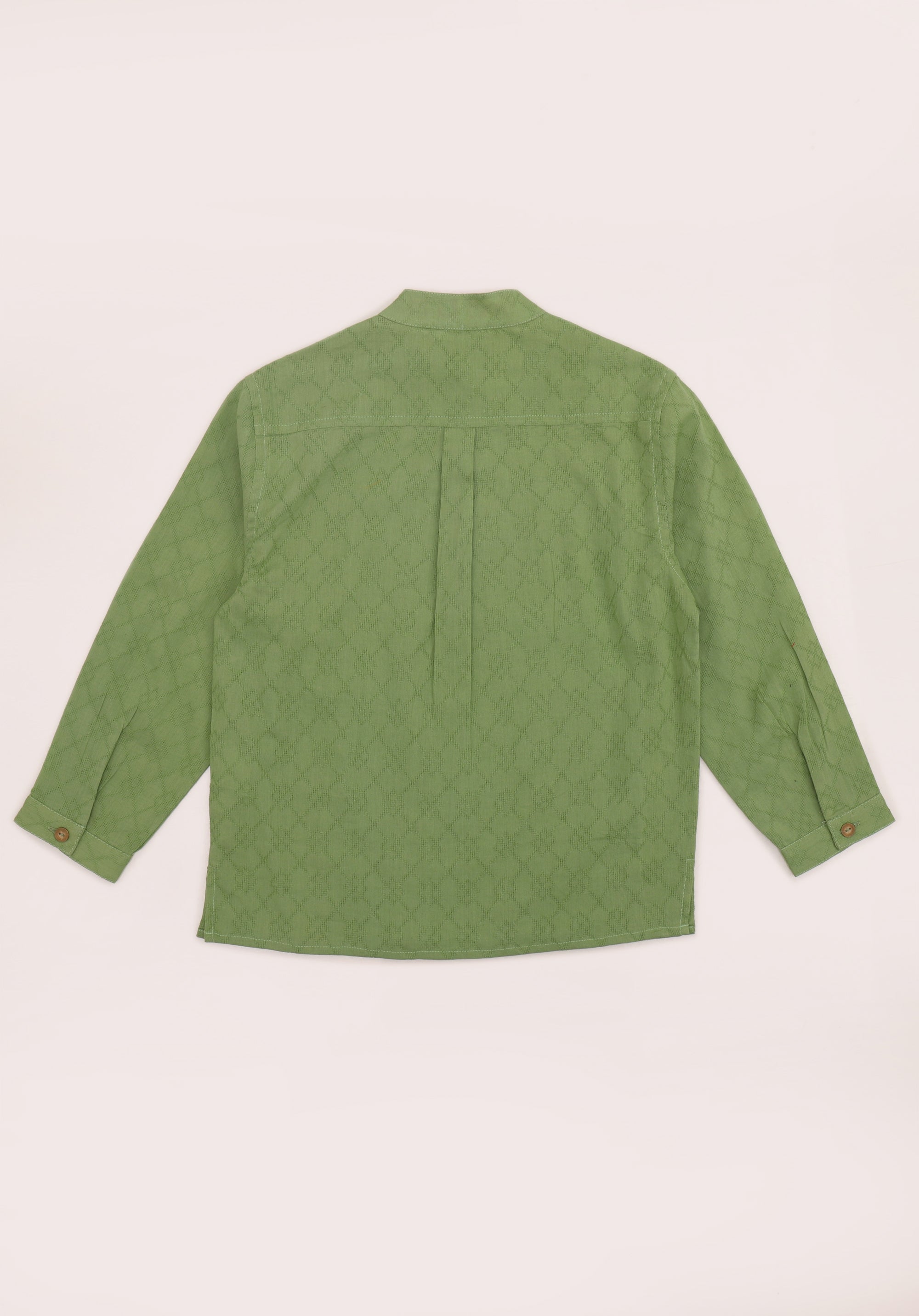 Boy's Kurta Shirt Green