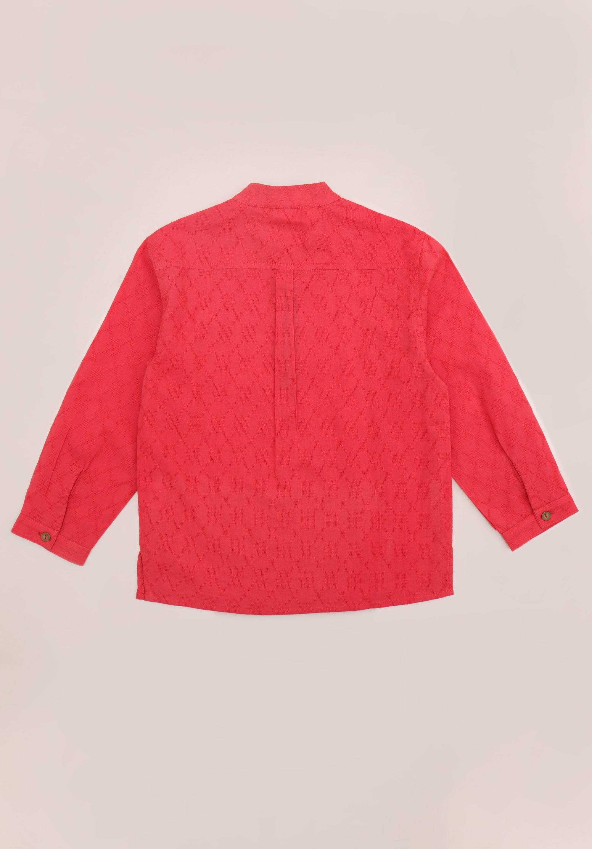 Boy's Kurta Shirt Red