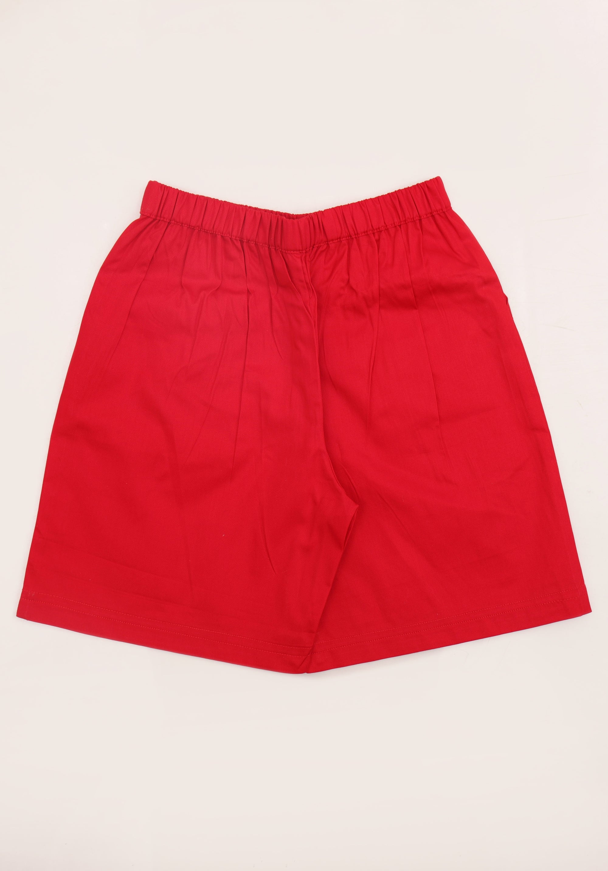 Boy's Cotton Twill shorts Red