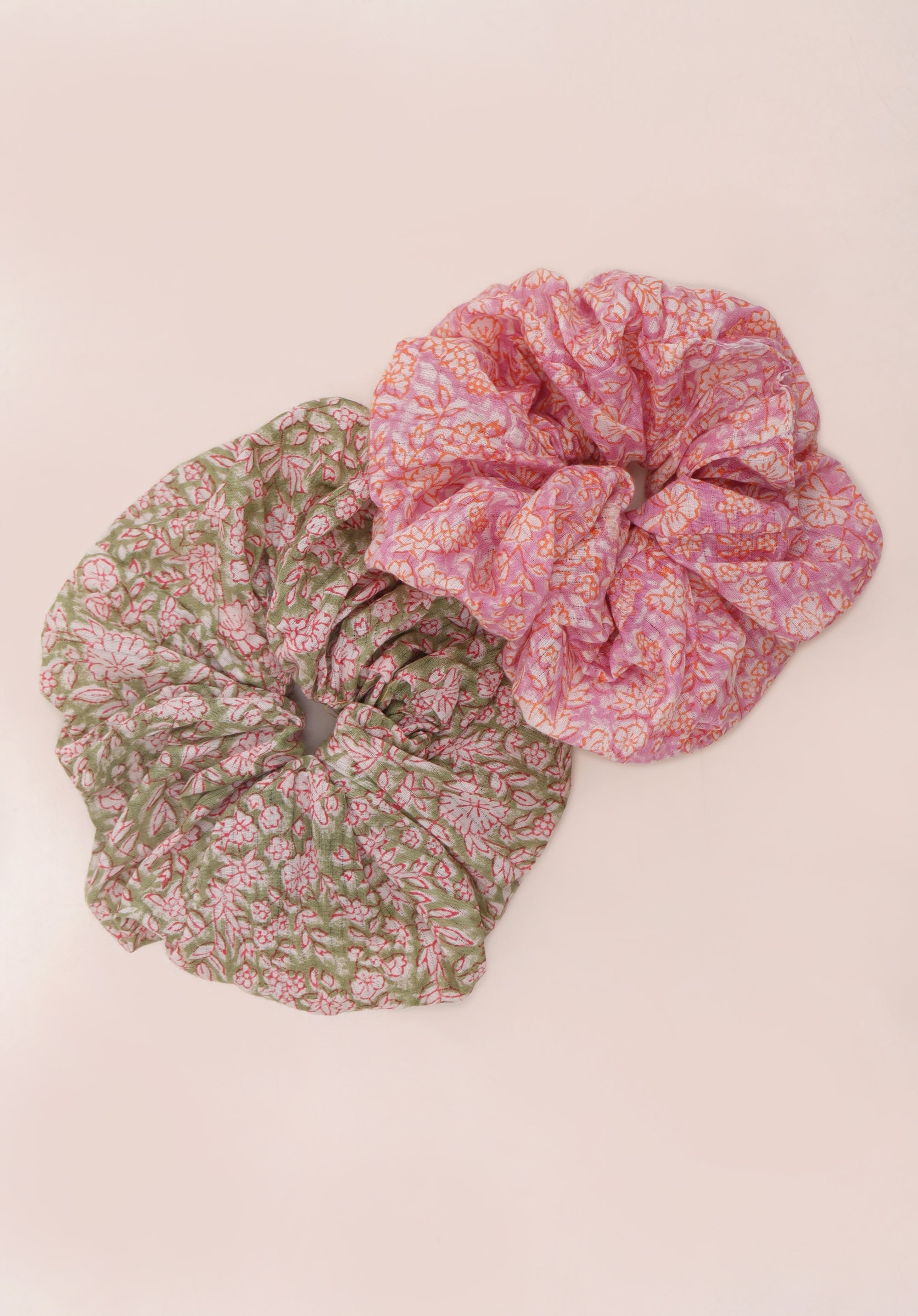 Set of 2 Scrunchie Liberty Floral print