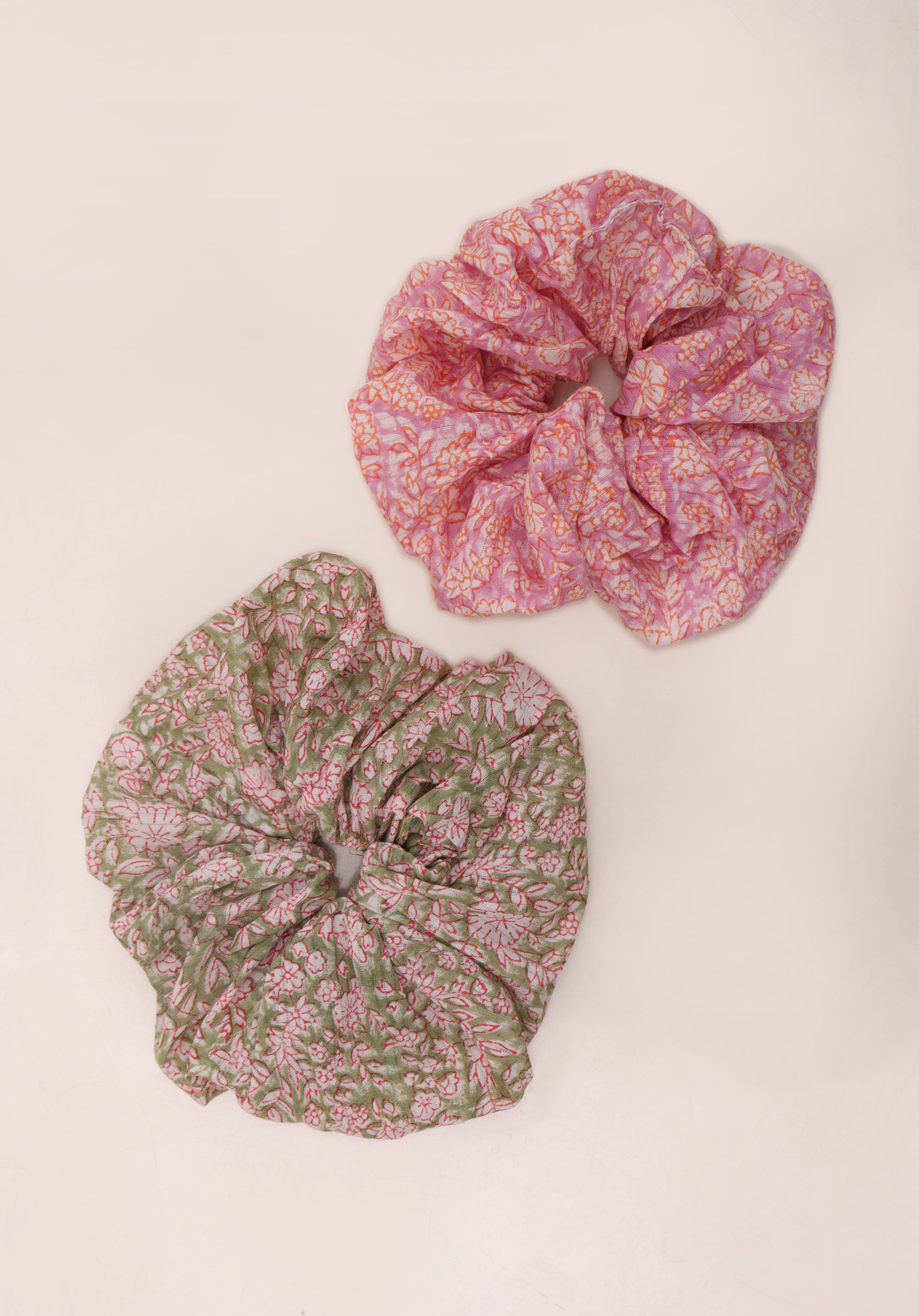 Set of 2 Scrunchie Liberty Floral print