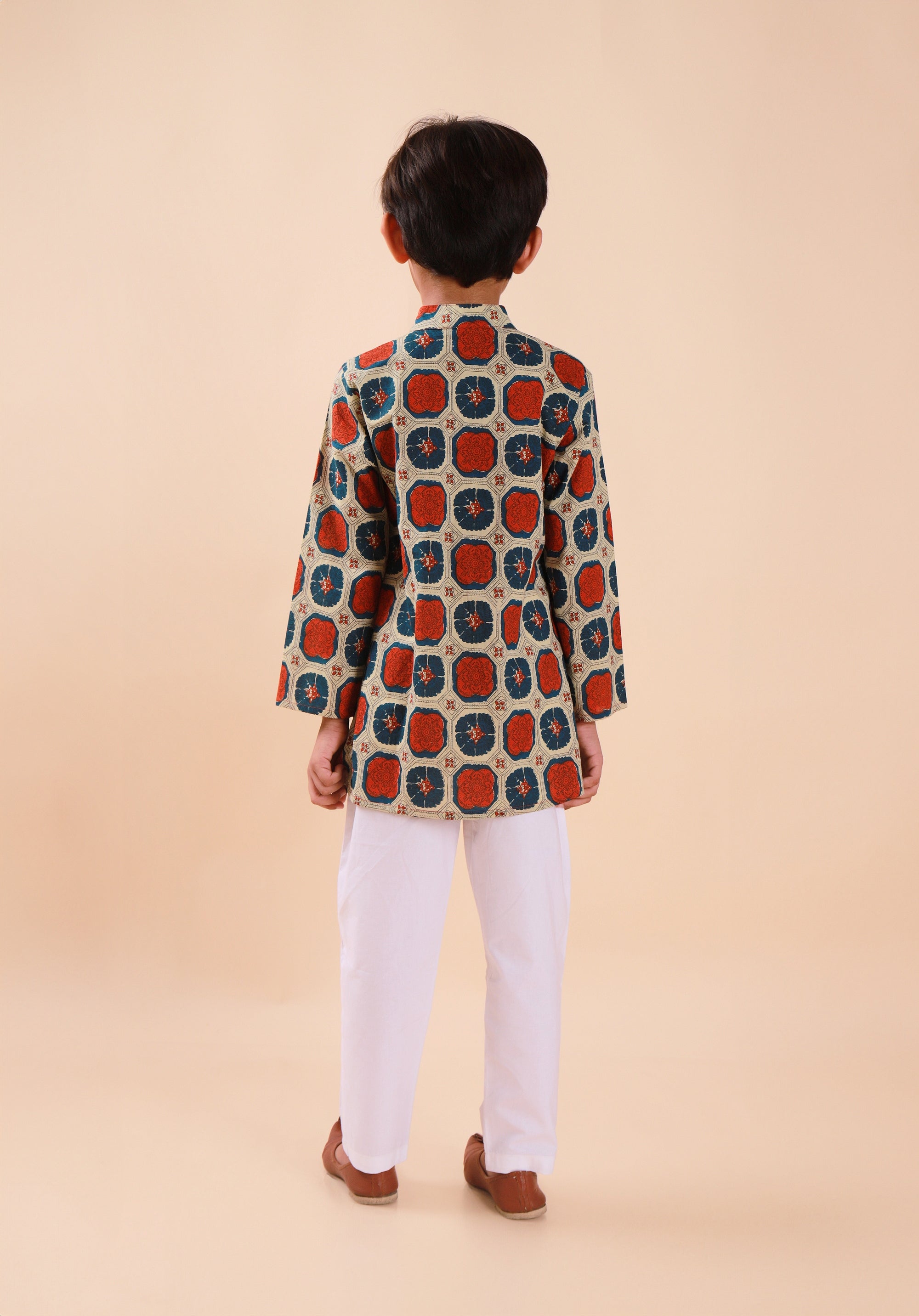 Boy's Printed Kurta