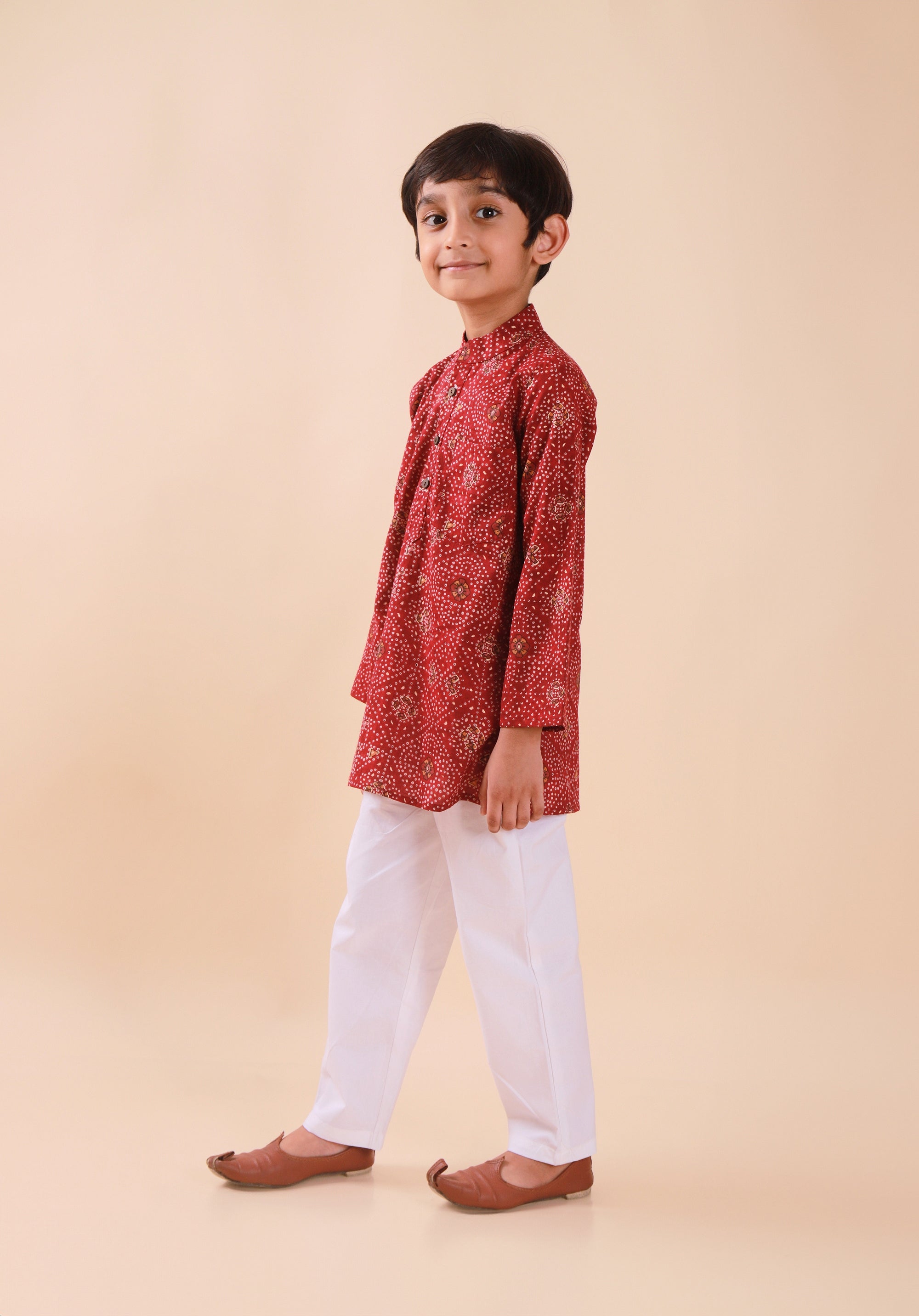 Boy's Printed Kurta