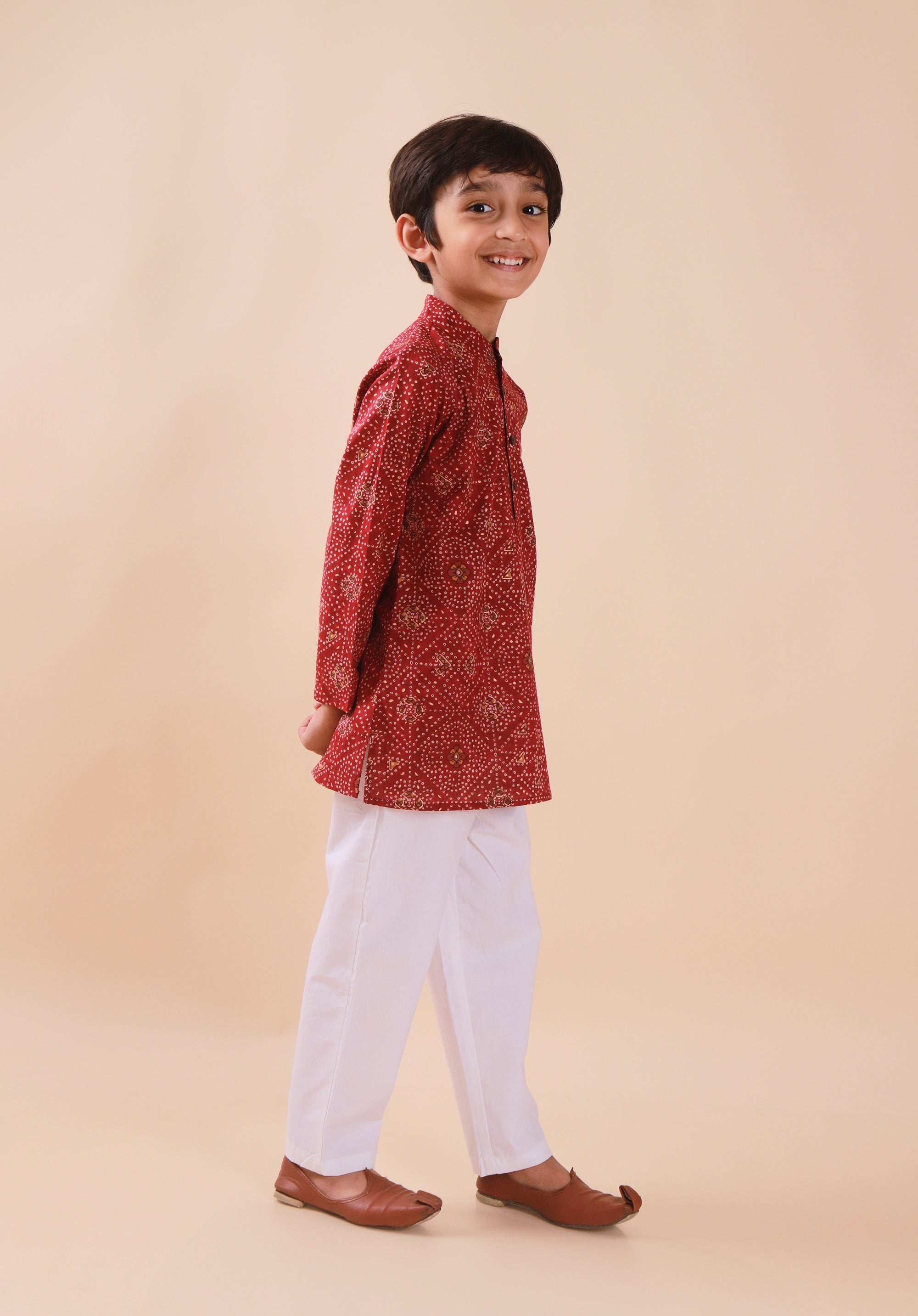 Boy's Printed Kurta