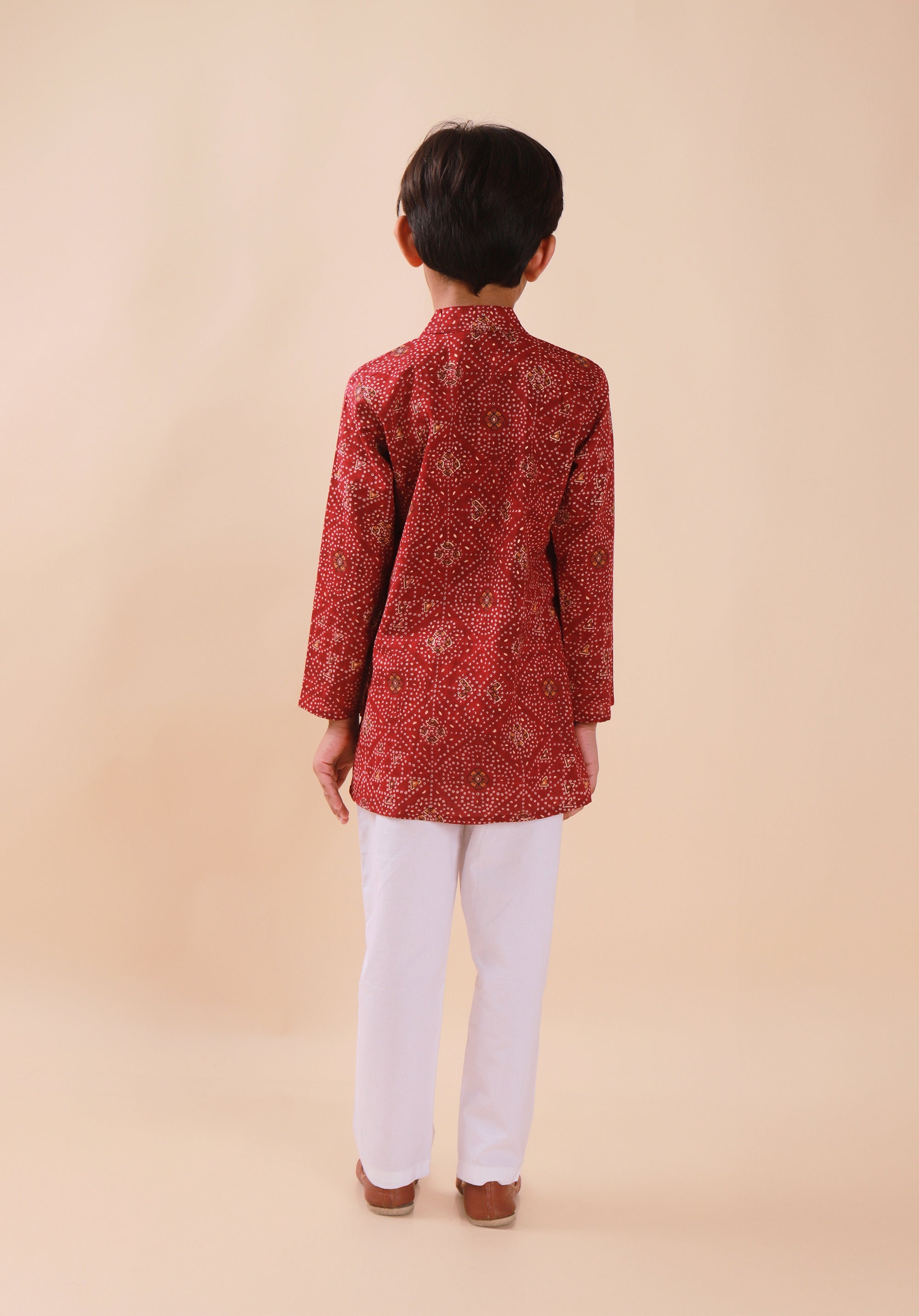 Boy's Printed Kurta