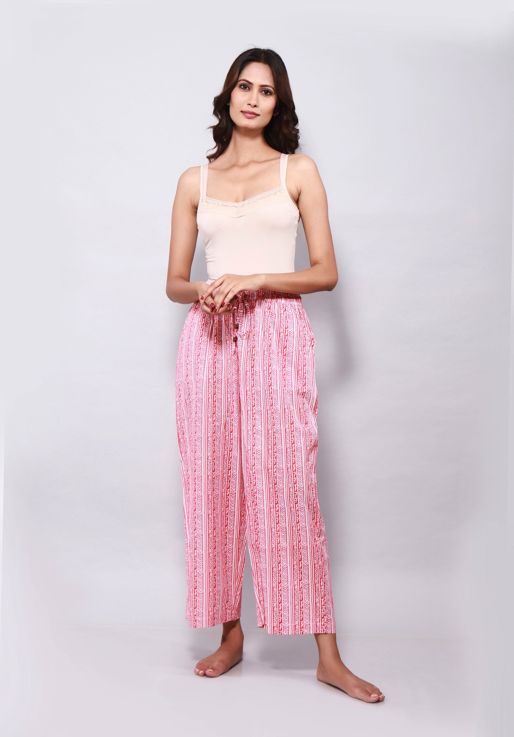 Printed women lounge pants