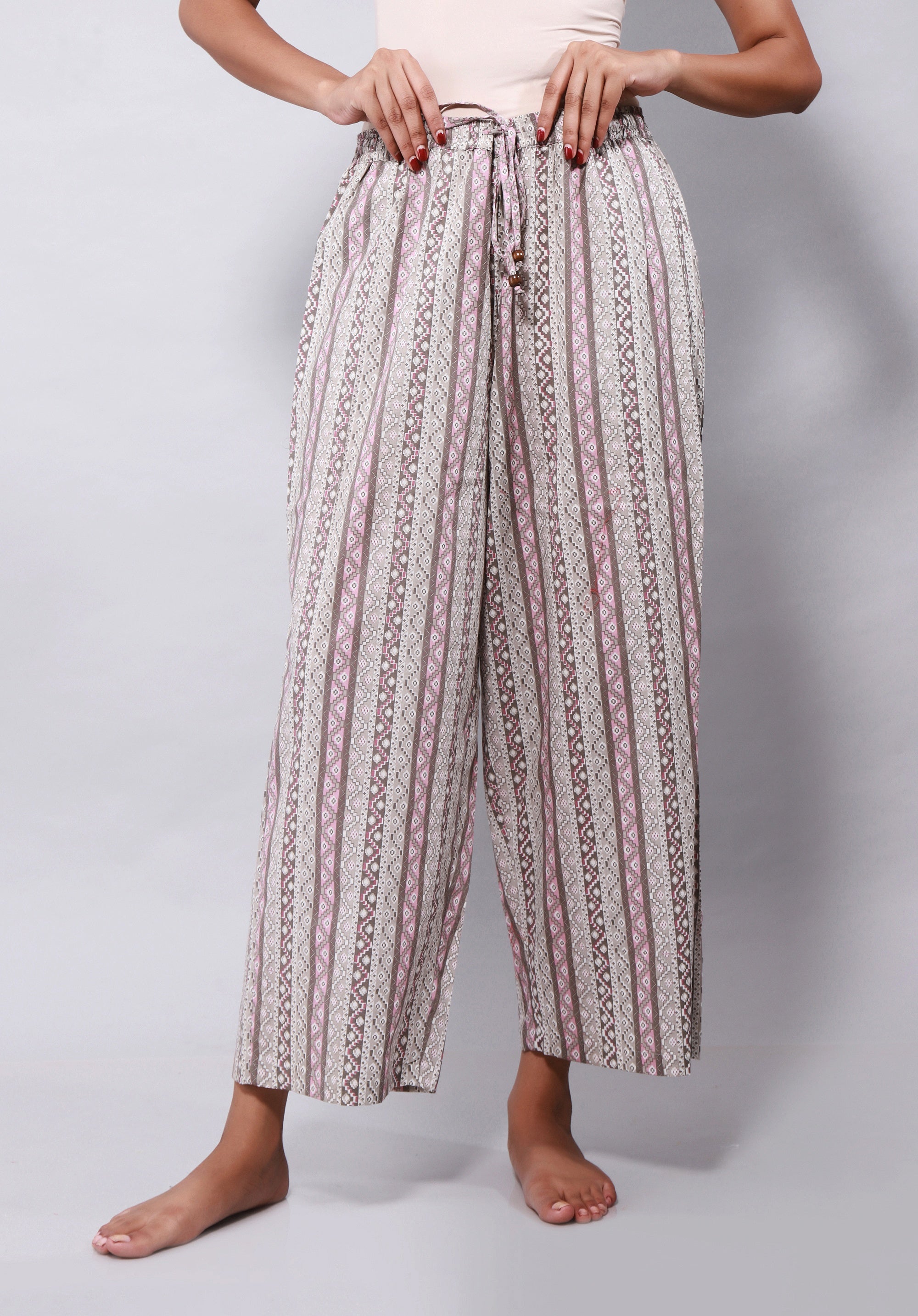 Printed women lounge pants