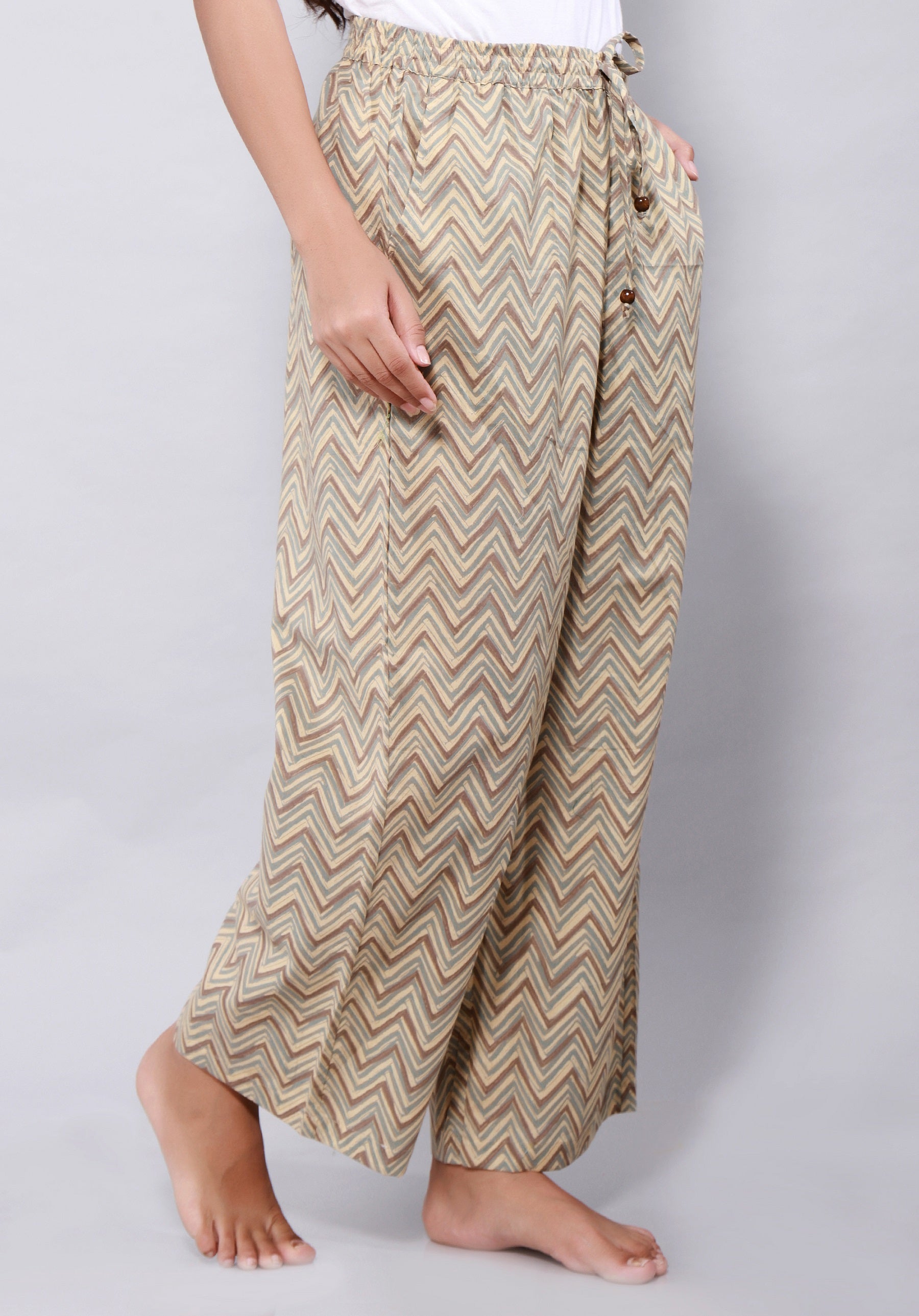 Printed women lounge pants