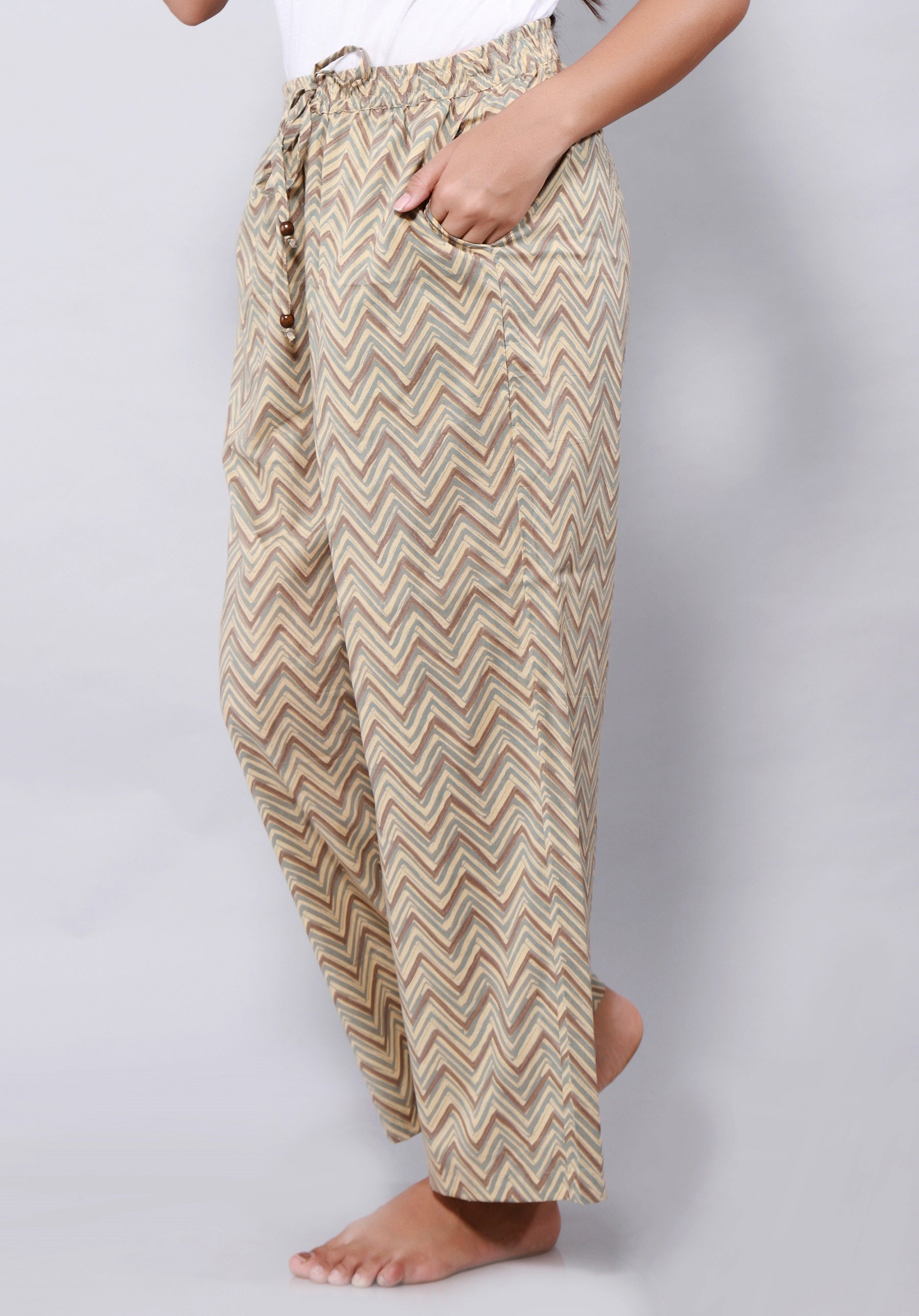 Printed women lounge pants