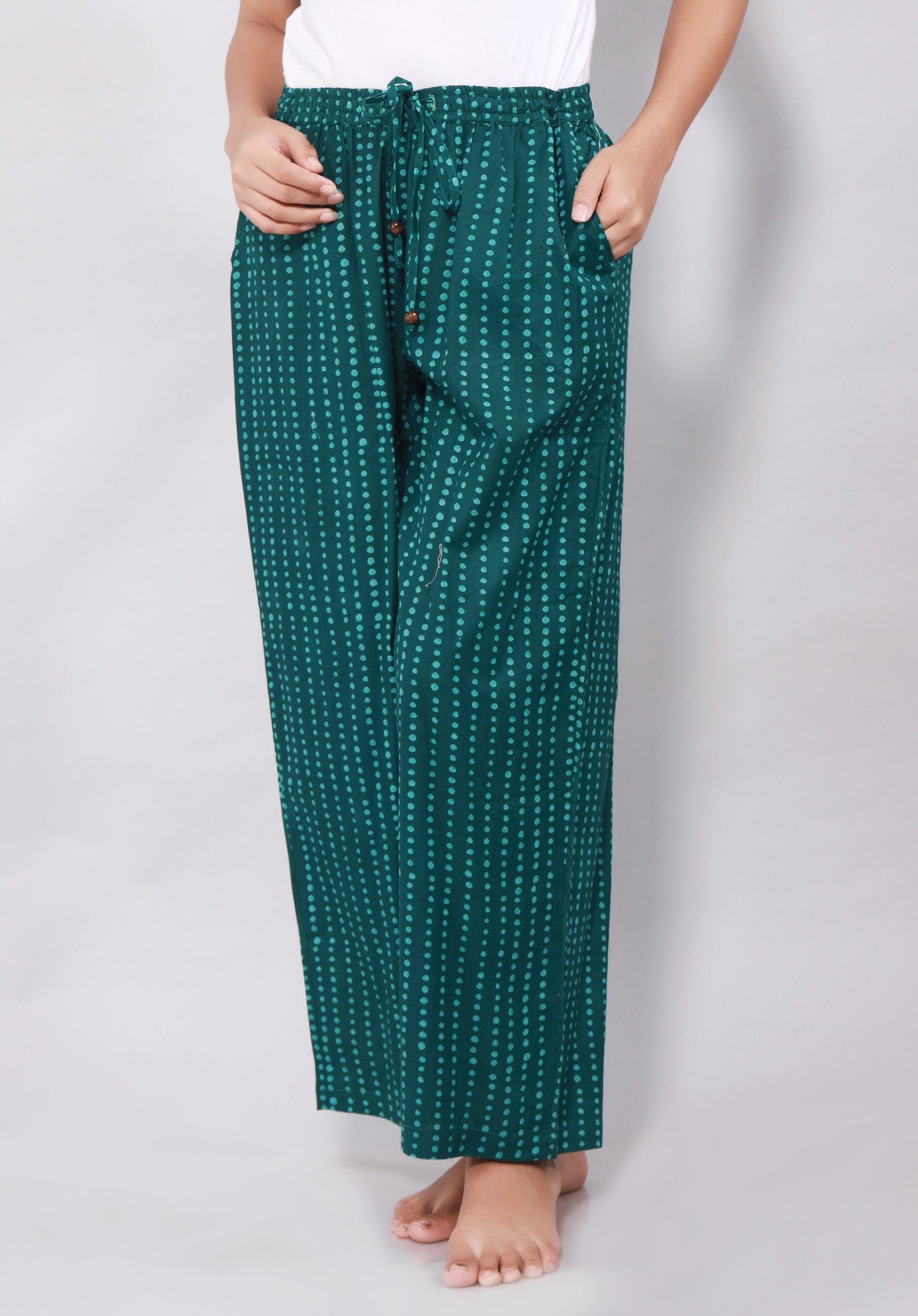 Printed women lounge pants