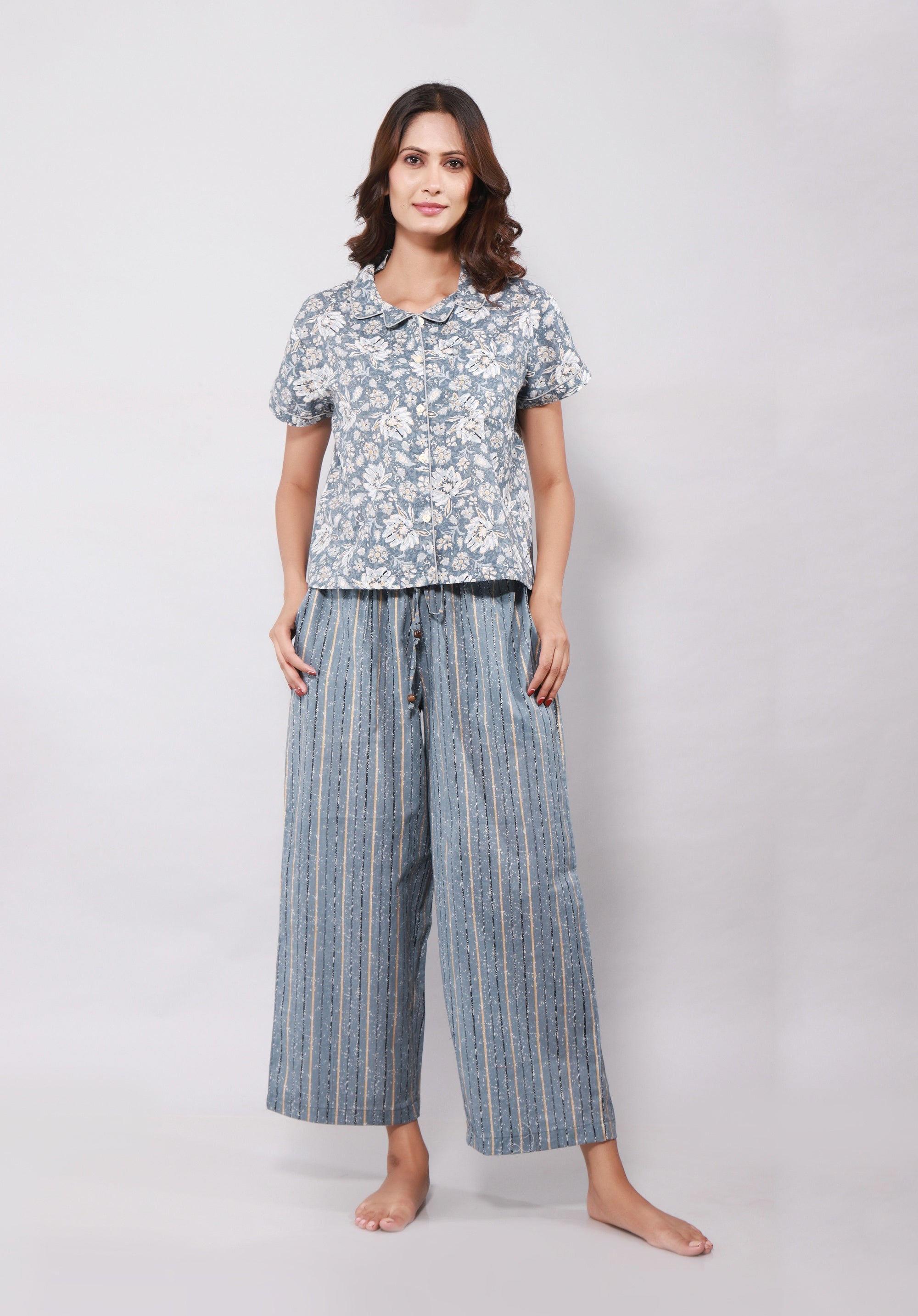 Women printed nightsuit