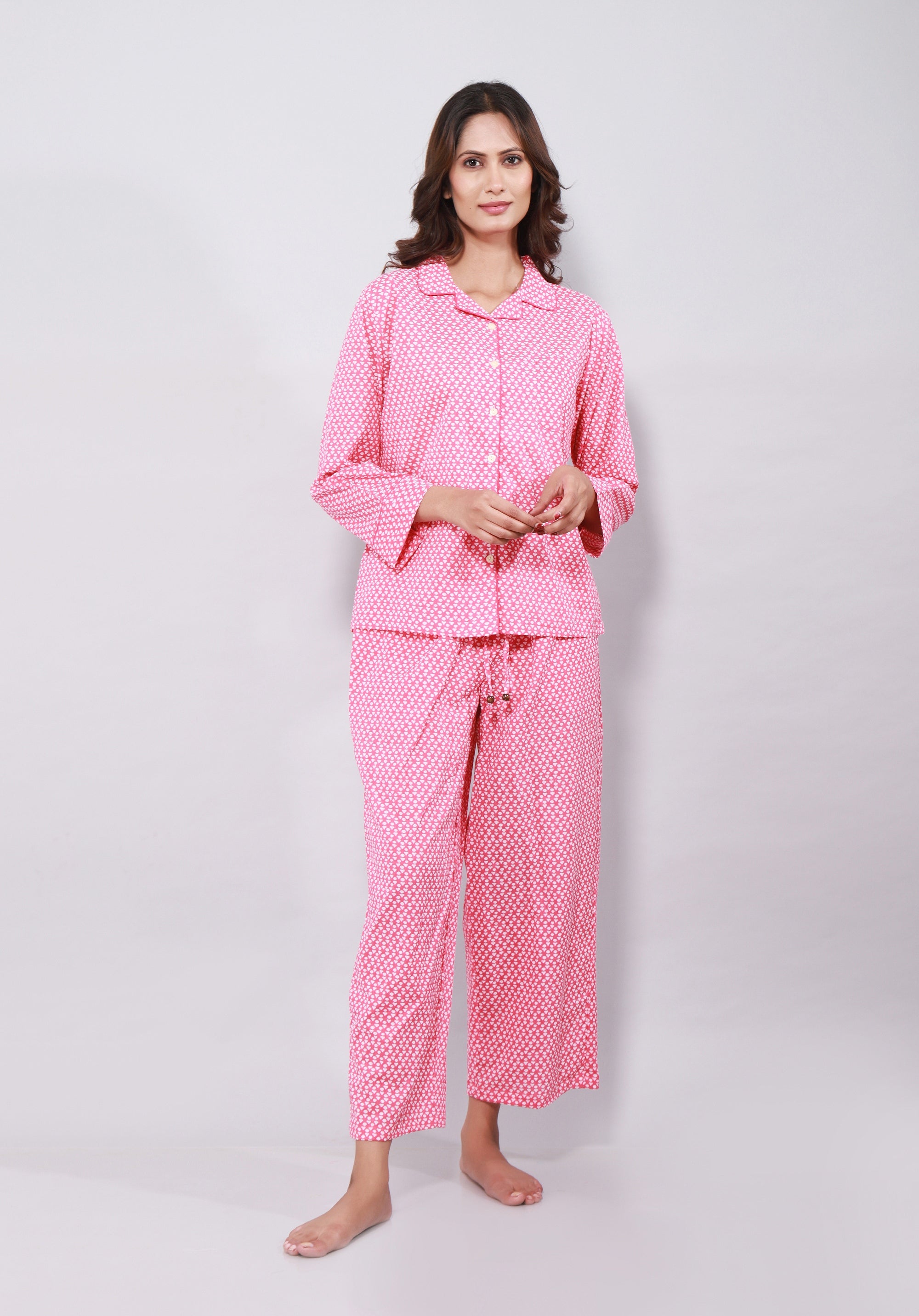 Women printed nightsuit