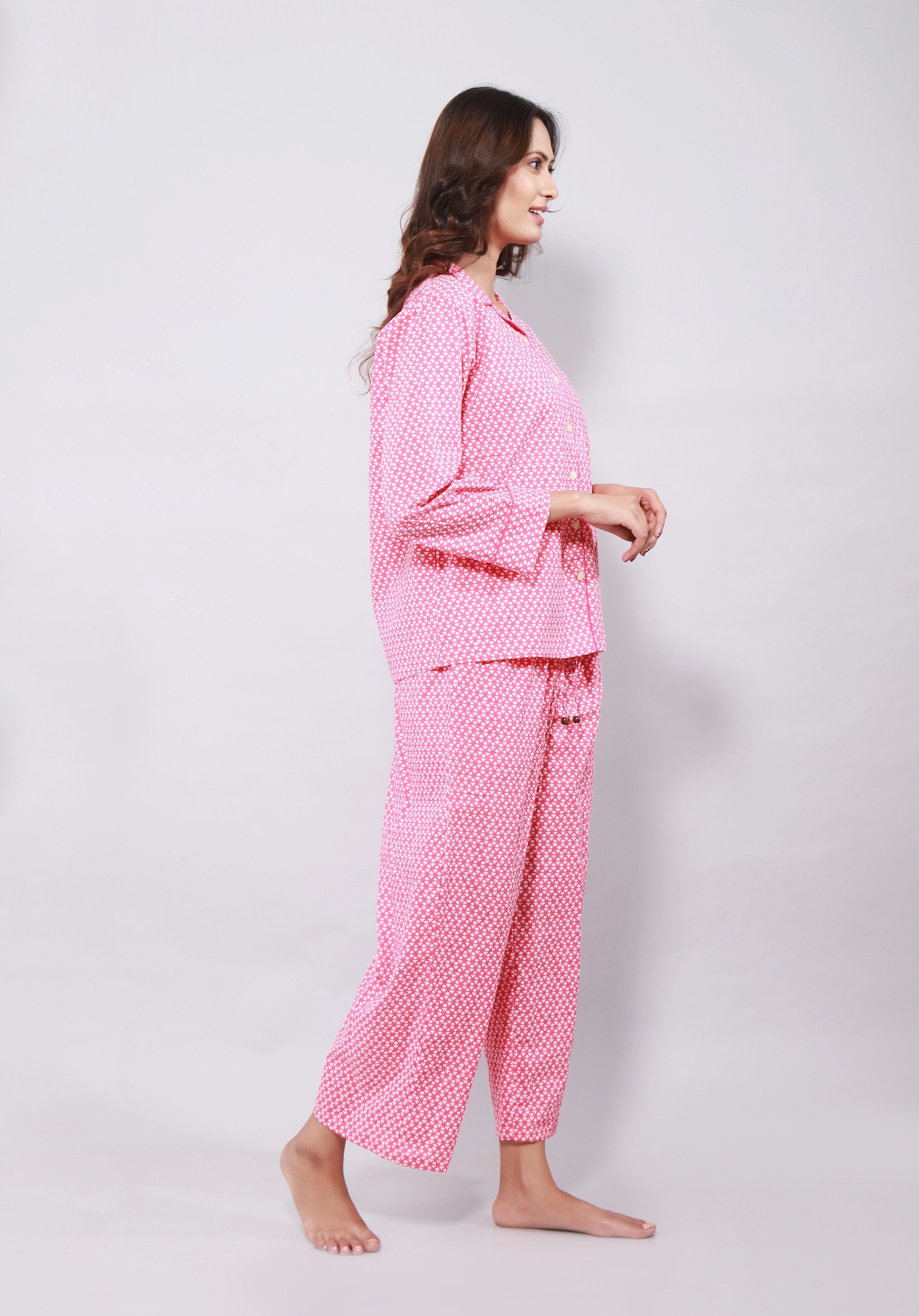 Women printed nightsuit